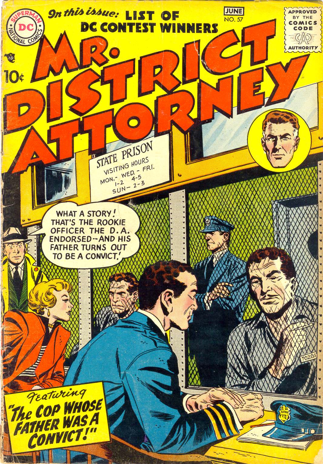 Read online Mr. District Attorney comic -  Issue #57 - 1