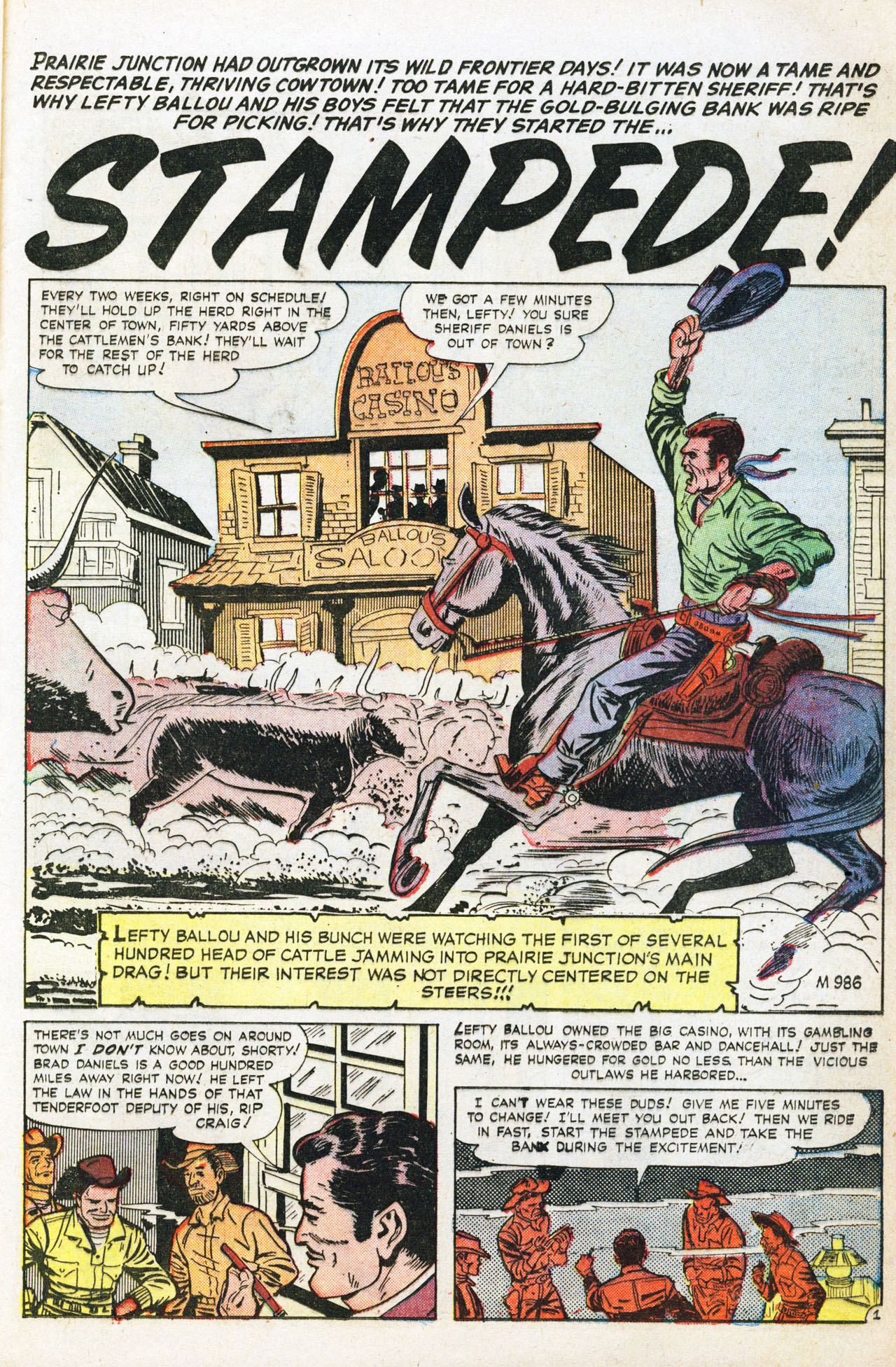 Read online Gunsmoke Western comic -  Issue #49 - 21