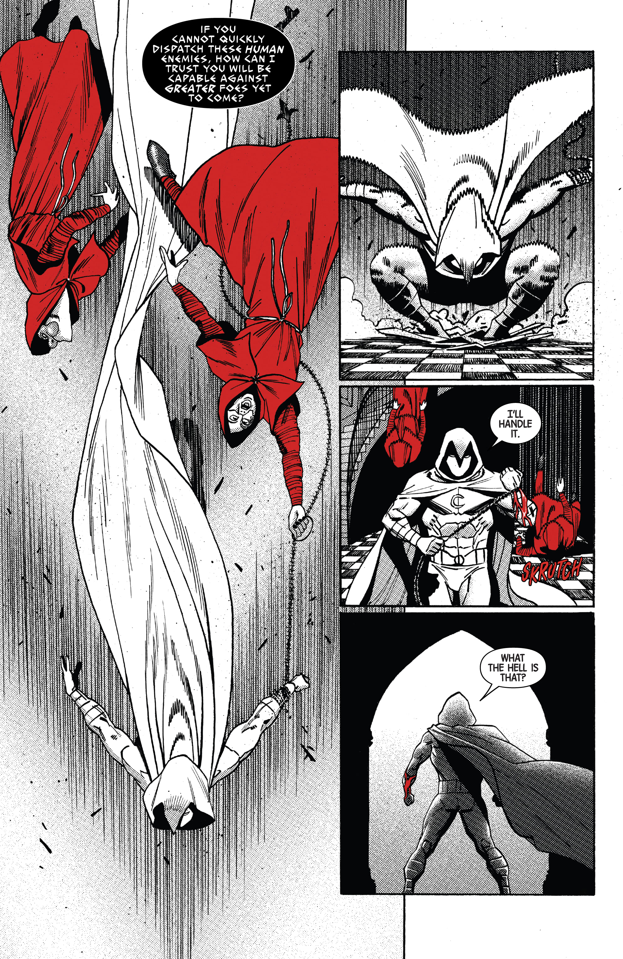 Read online Moon Knight: Black, White & Blood comic -  Issue #3 - 18