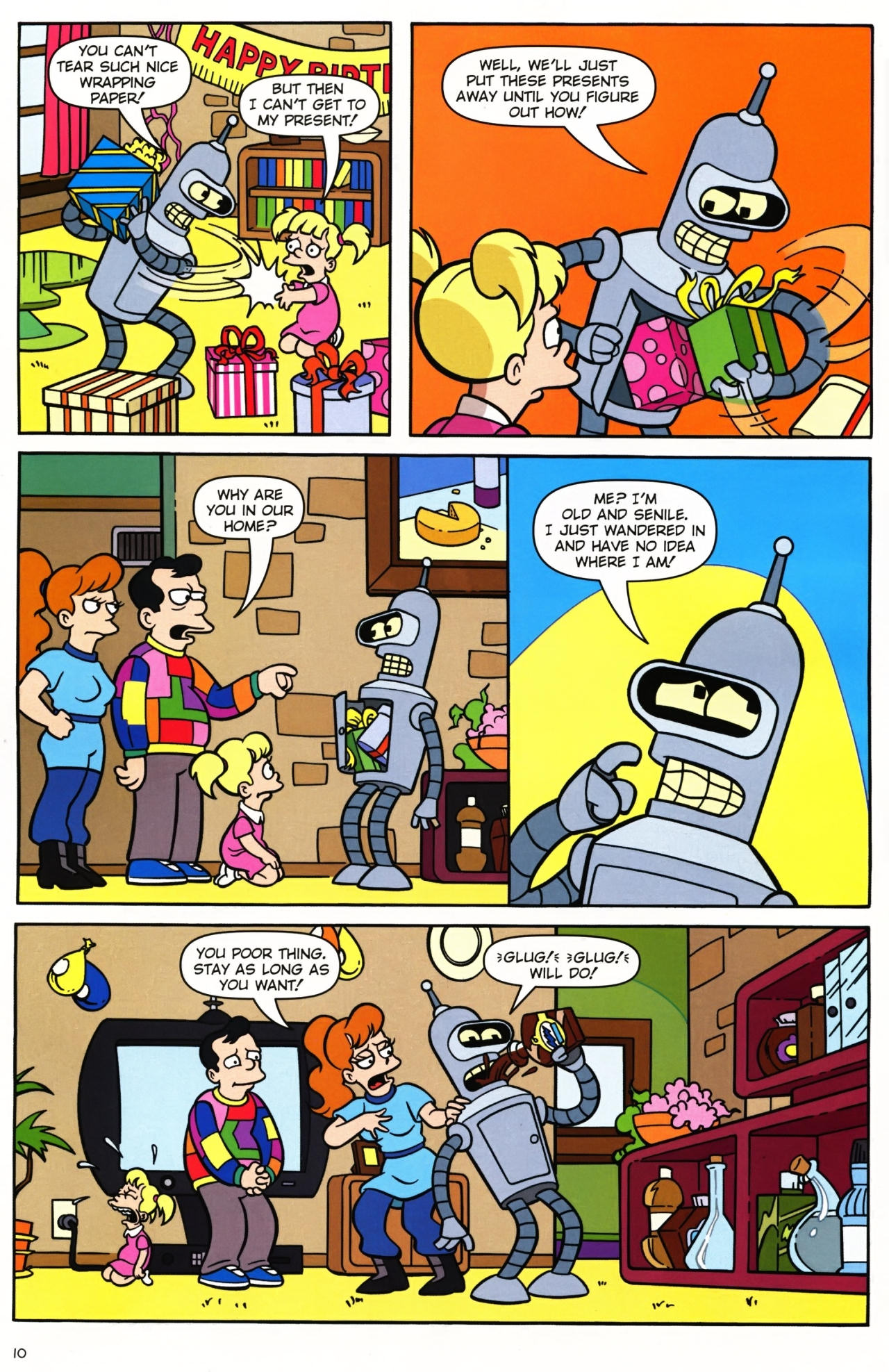 Read online Futurama Comics comic -  Issue #39 - 9