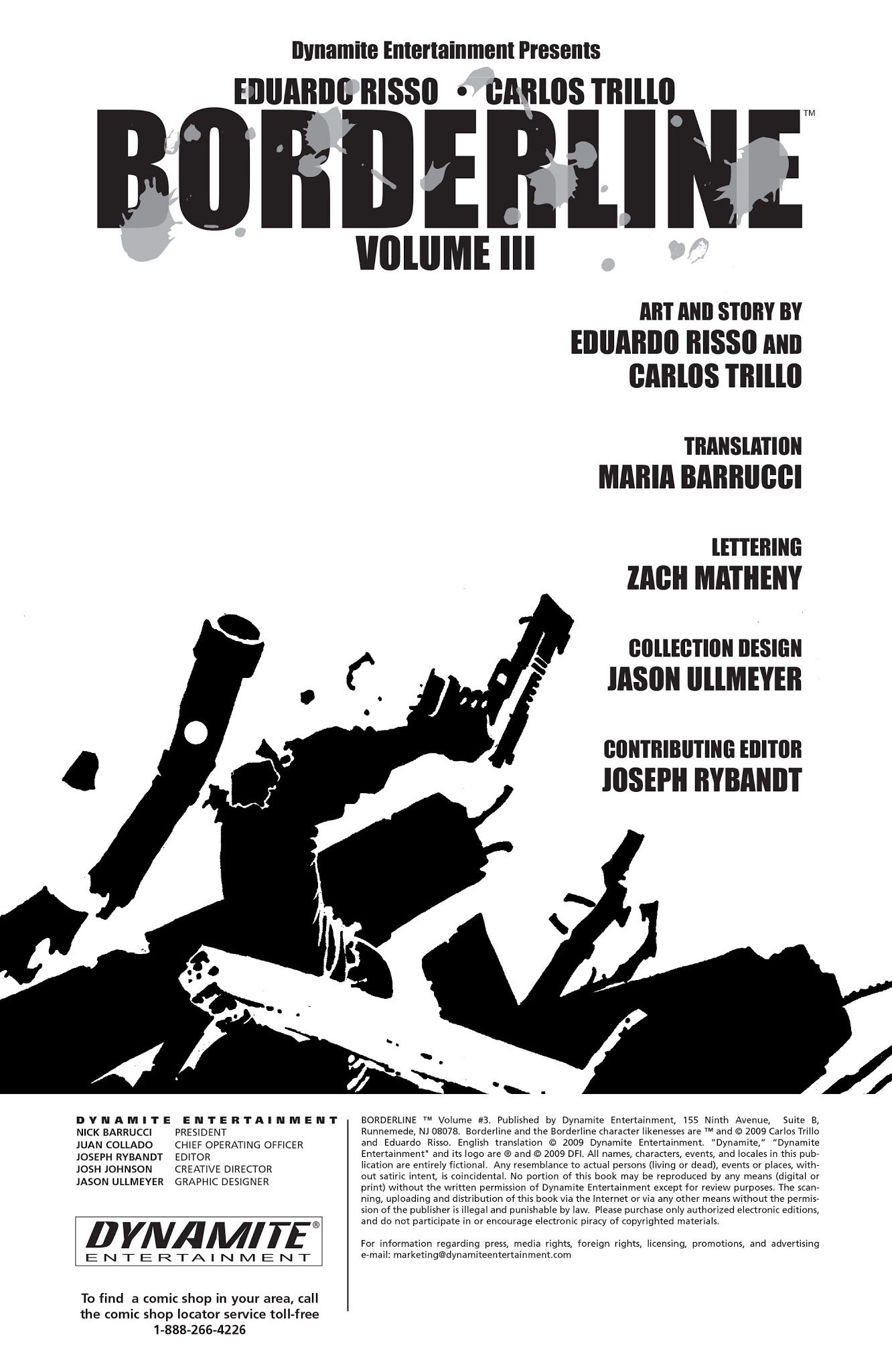 Read online Borderline comic -  Issue # TPB 3 - 3