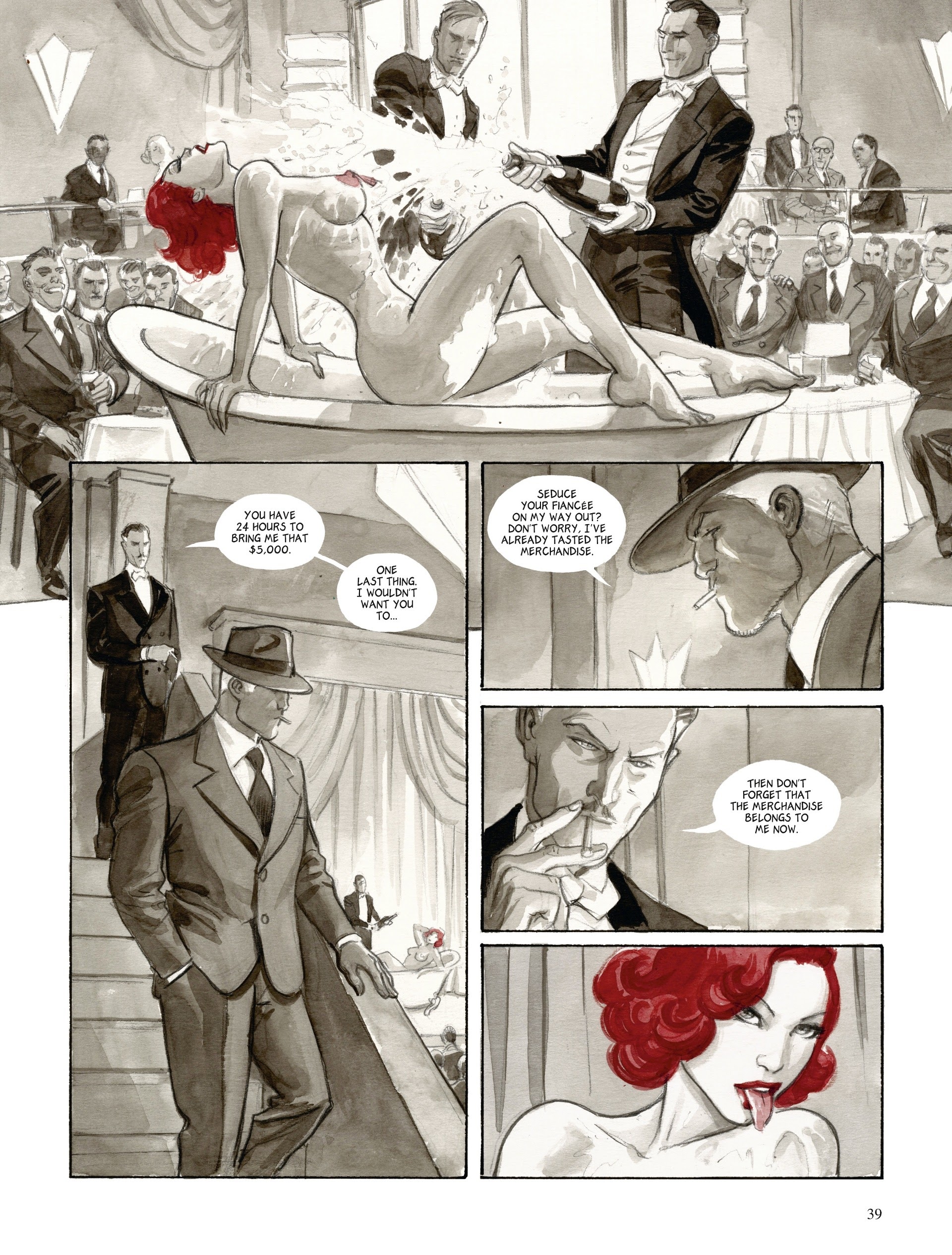Read online Noir Burlesque comic -  Issue #1 - 38