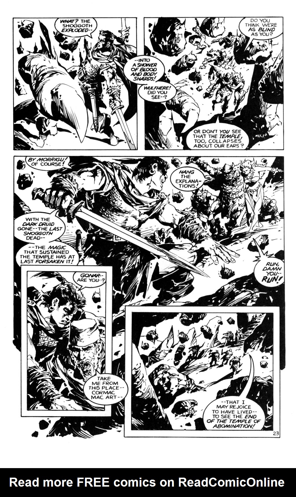 Read online Cormac Mac Art comic -  Issue #4 - 25