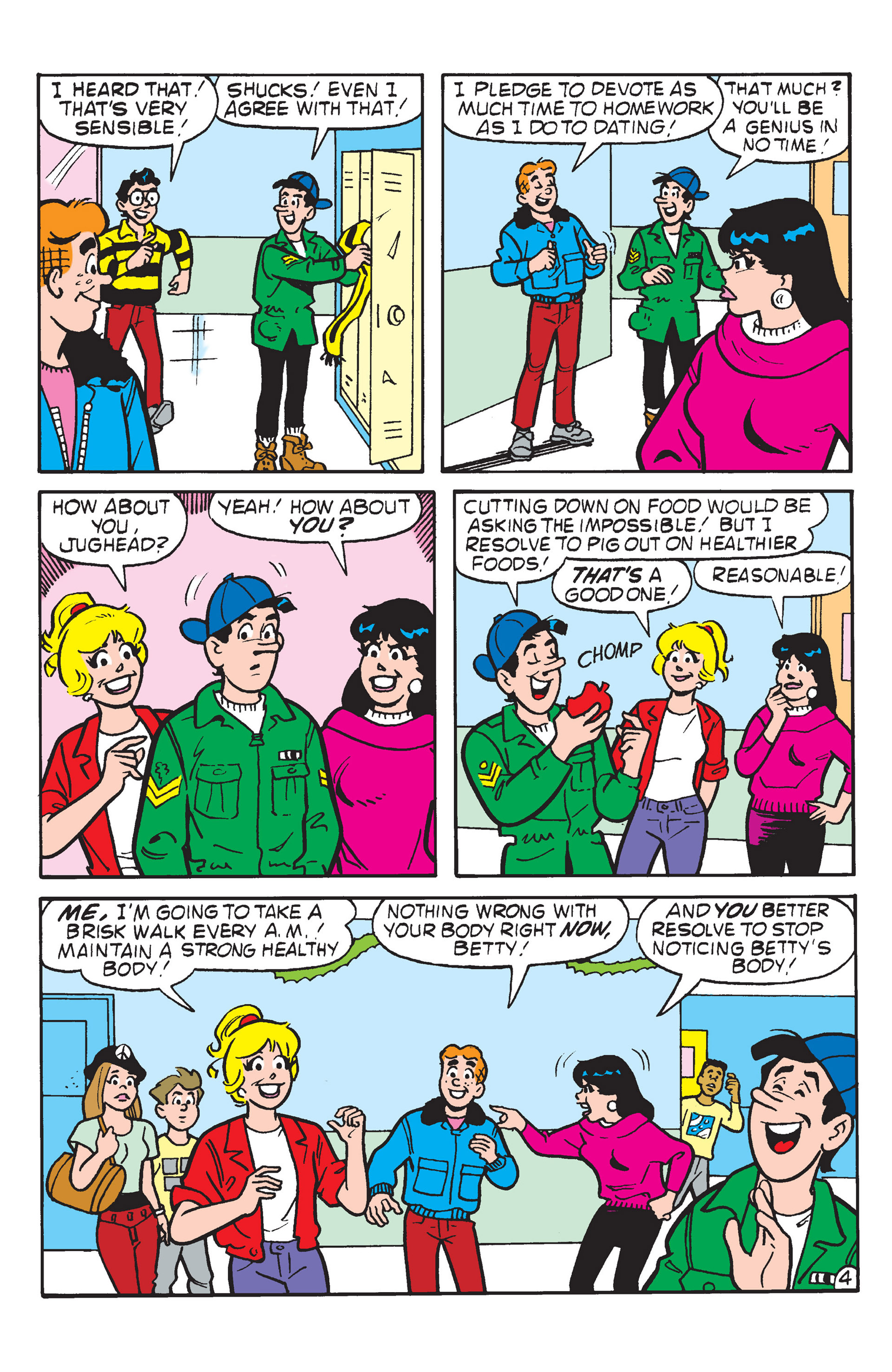 Read online Betty & Veronica New Year's Resolutions comic -  Issue # TPB - 22