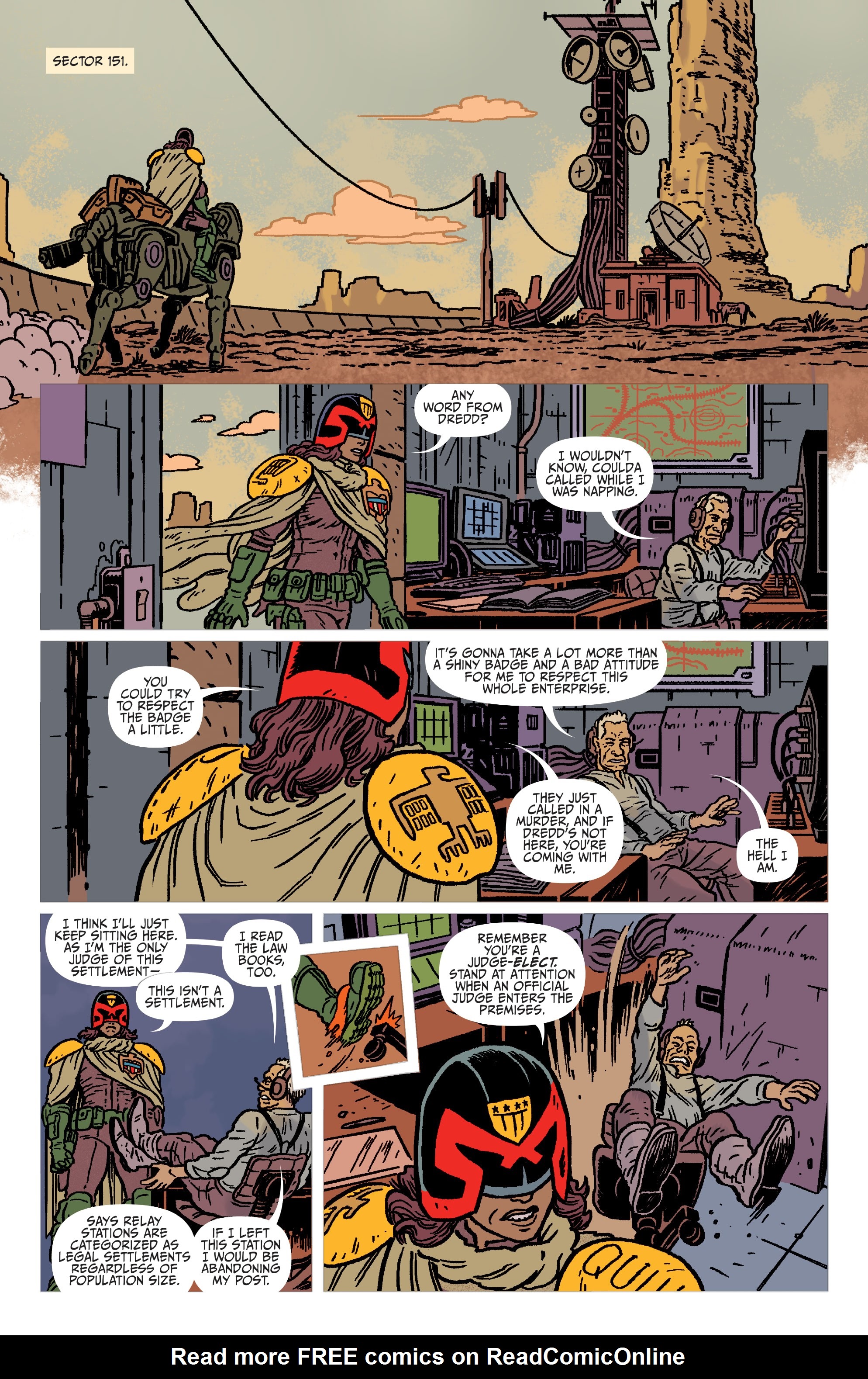 Read online Judge Dredd: 100-Page Giant comic -  Issue # TPB - 29