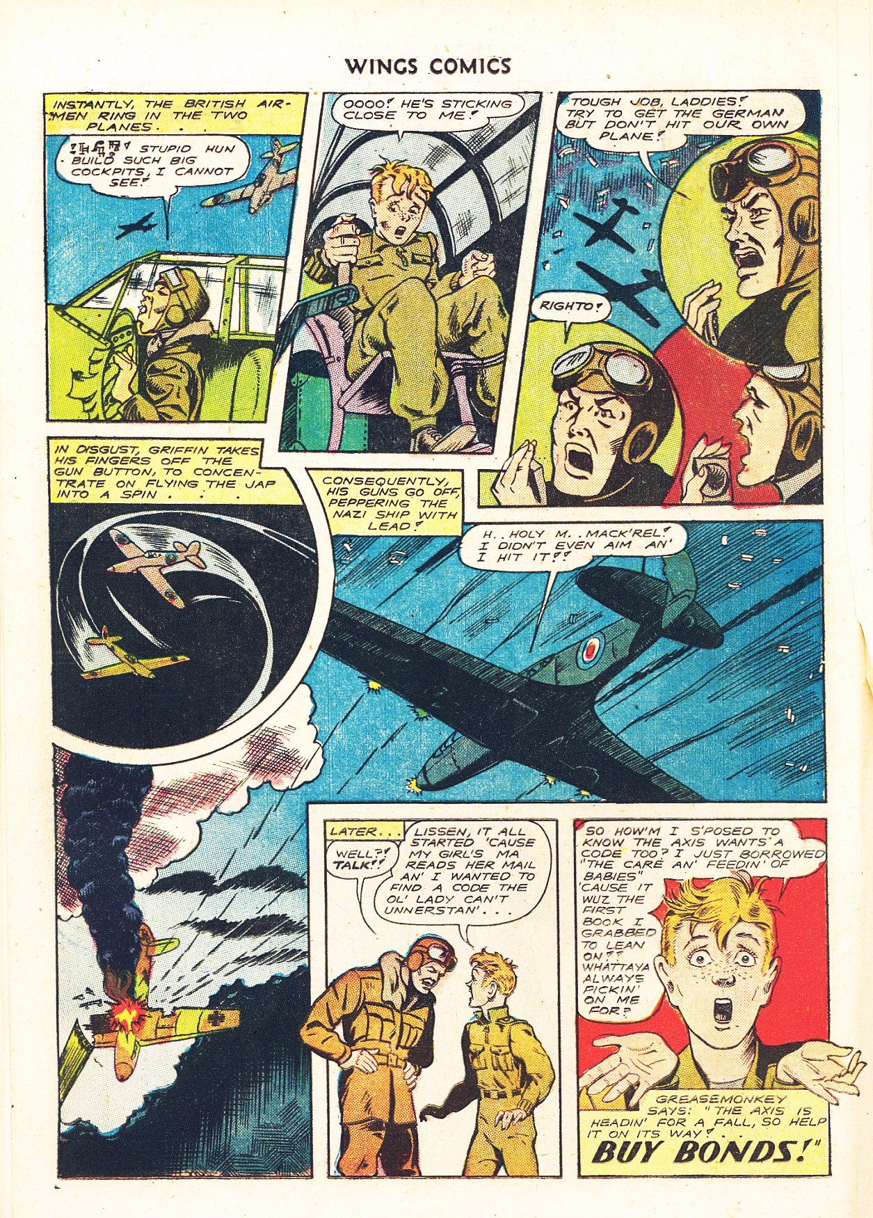 Read online Wings Comics comic -  Issue #41 - 32