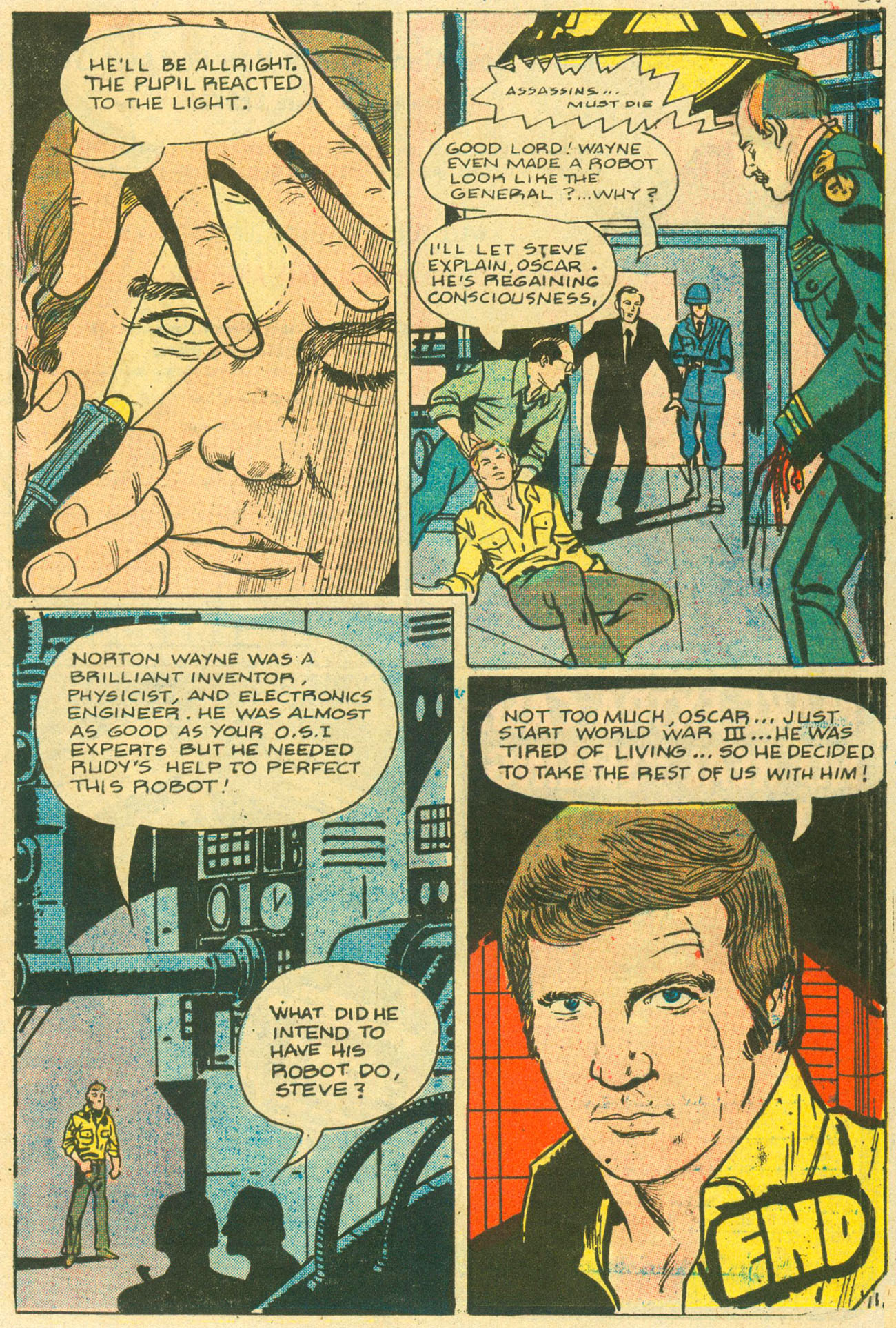Read online The Six Million Dollar Man [comic] comic -  Issue #7 - 29