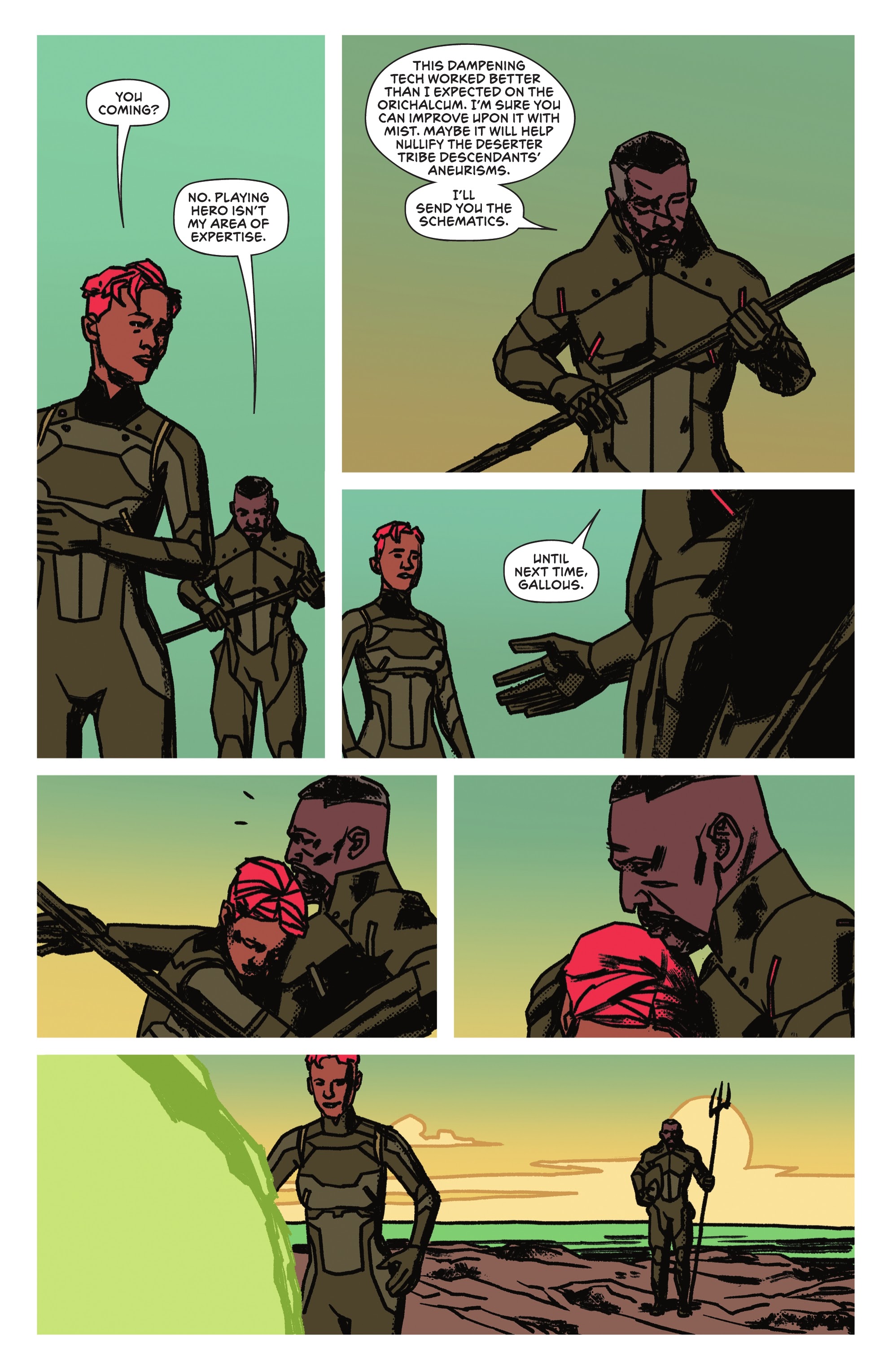 Read online Black Manta comic -  Issue #6 - 22