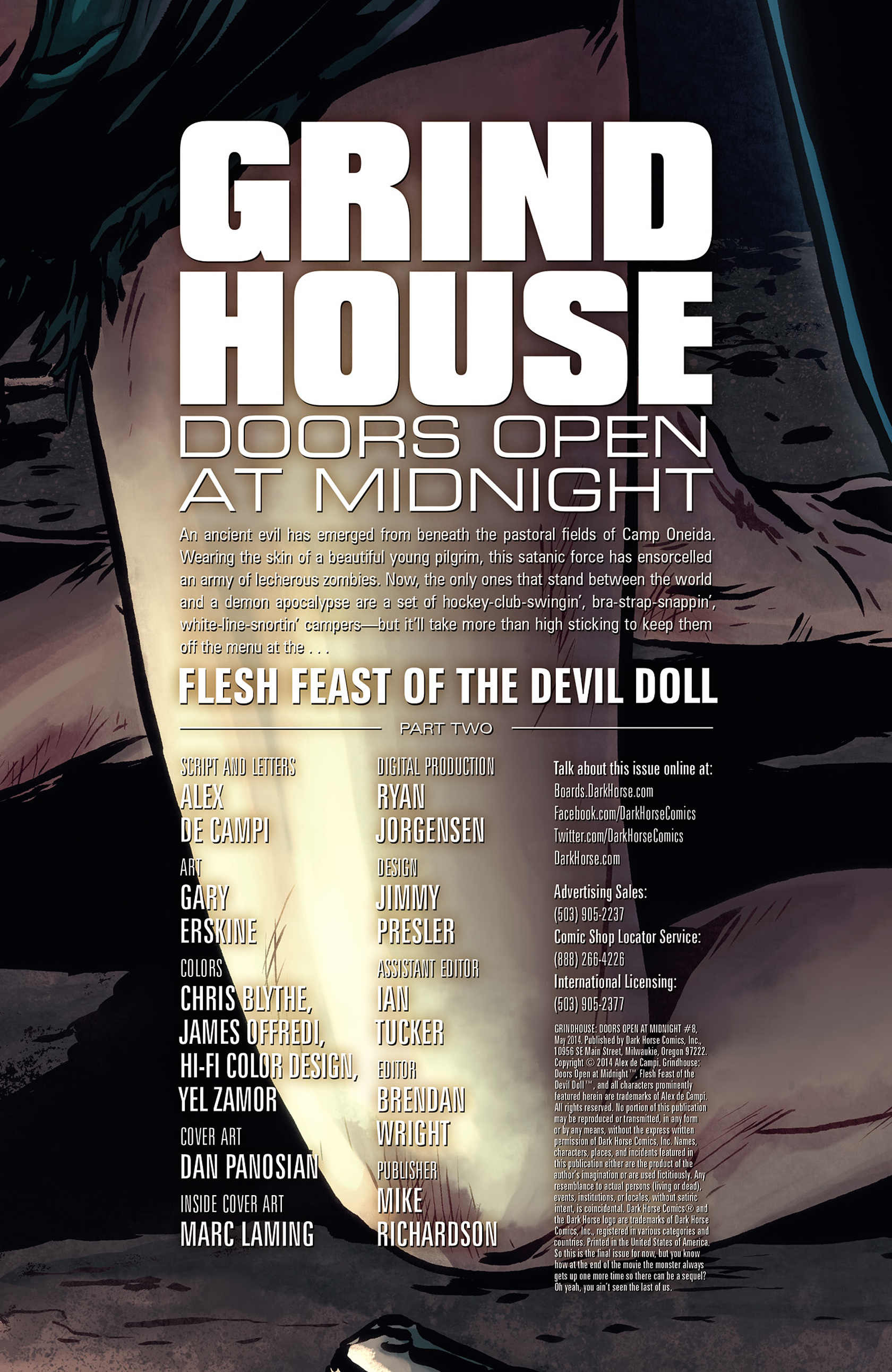 Read online Grindhouse: Doors Open At Midnight comic -  Issue #8 - 2