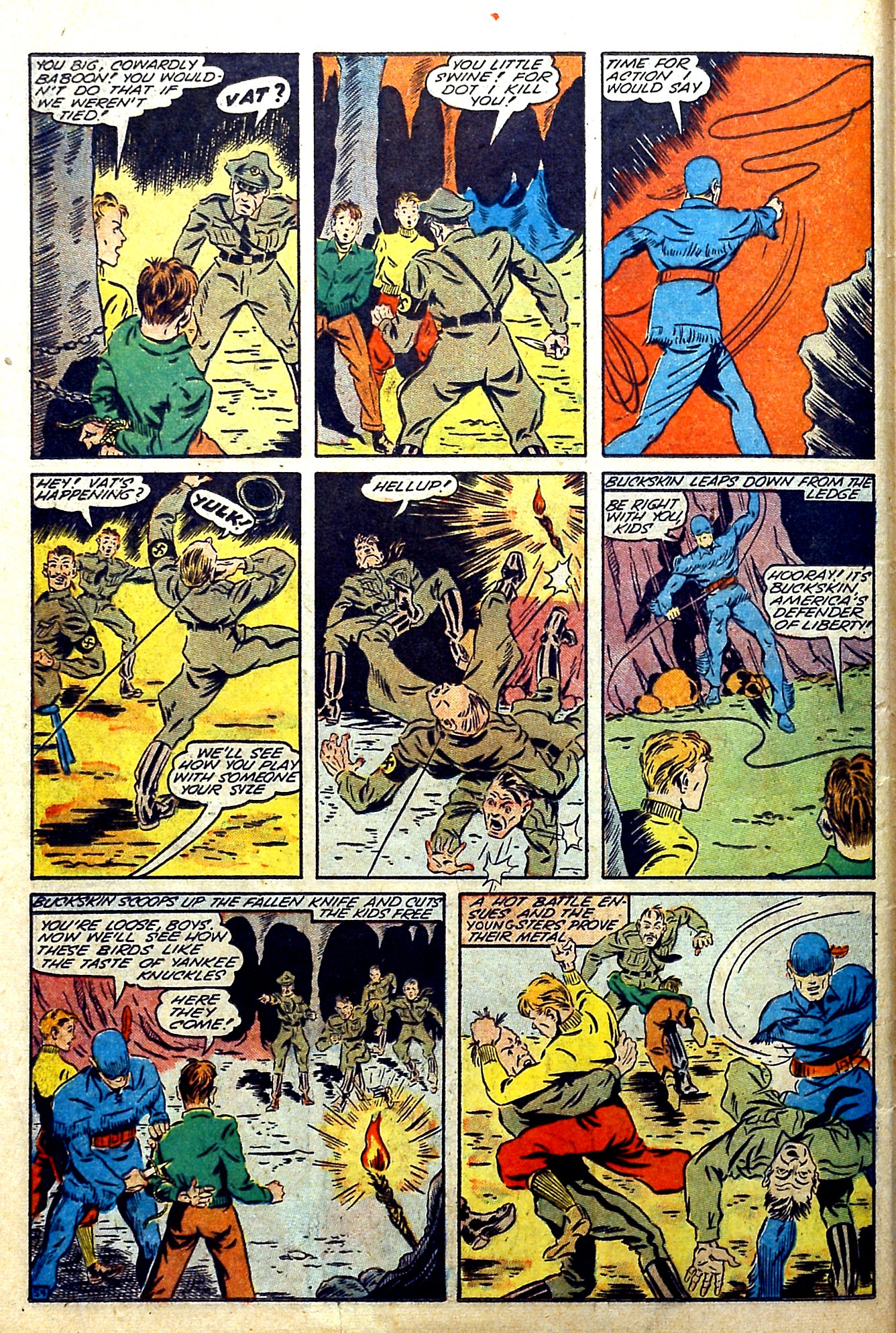 Read online Super-Mystery Comics comic -  Issue #8 - 56