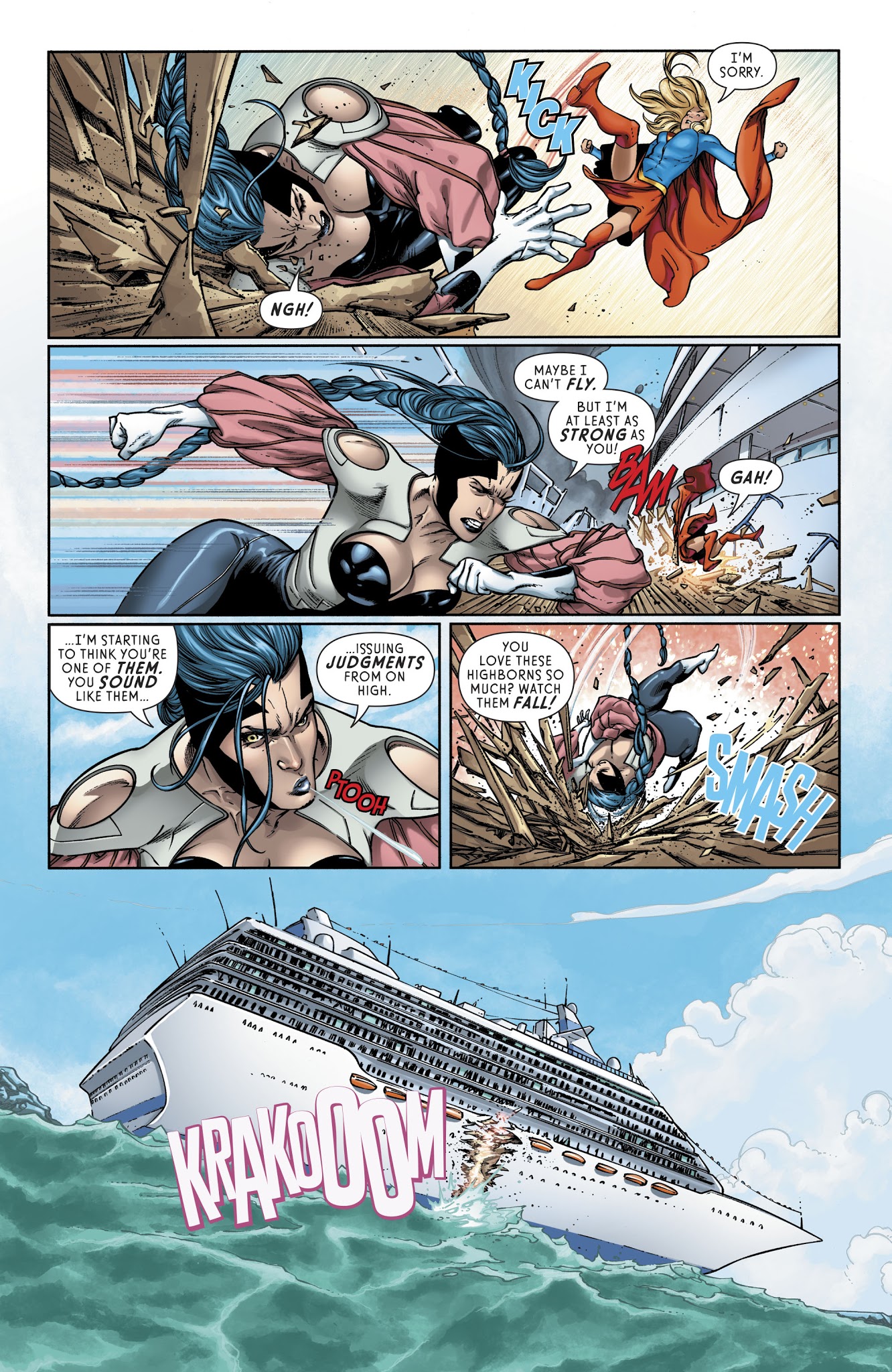 Read online Supergirl (2016) comic -  Issue #17 - 6