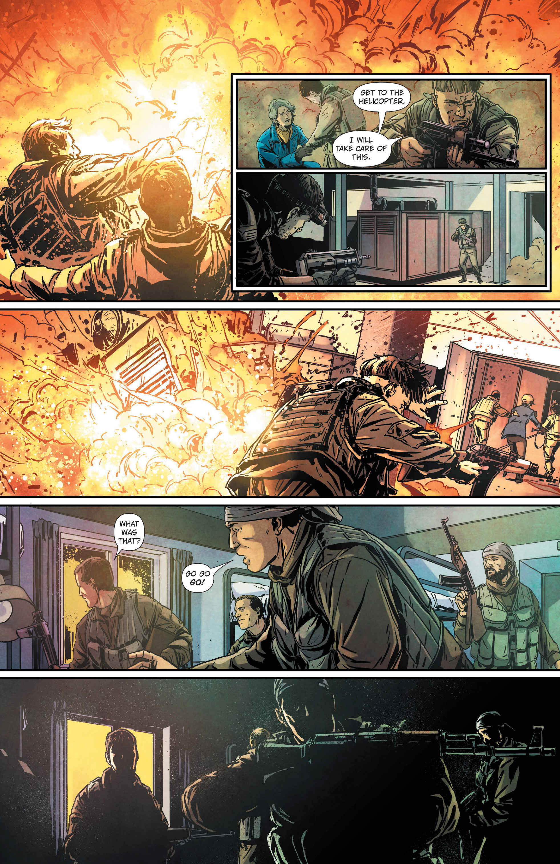 Read online Tom Clancy's Splinter Cell: Echoes comic -  Issue #3 - 21