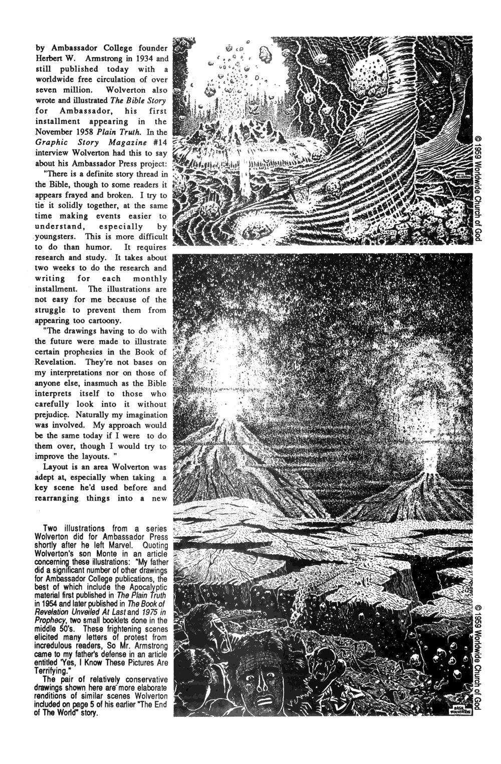 Read online Basil Wolverton's Planet of Terror comic -  Issue # Full - 17