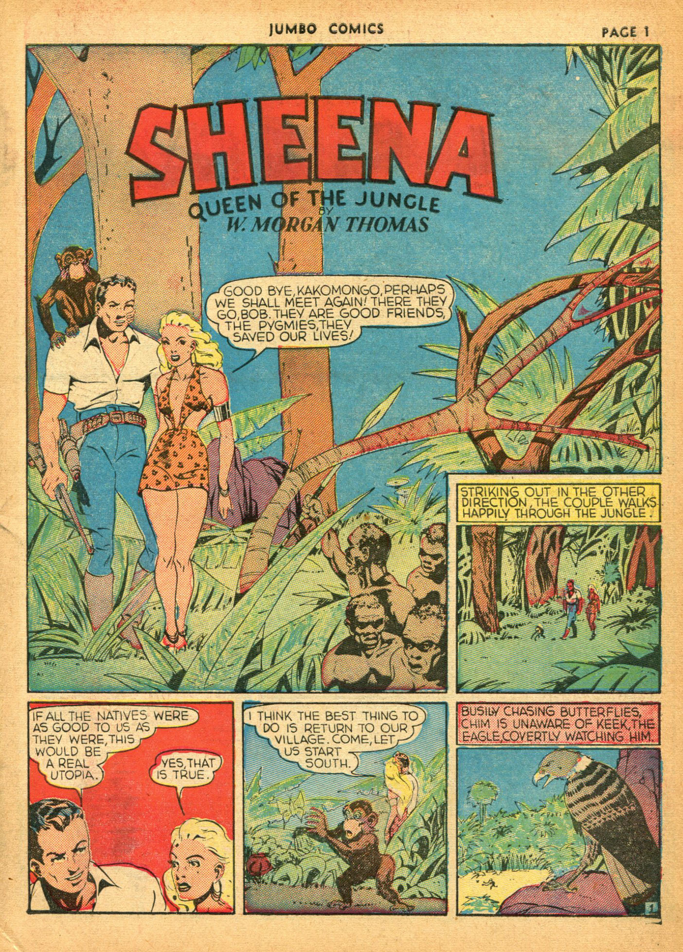 Read online Jumbo Comics comic -  Issue #15y - 3