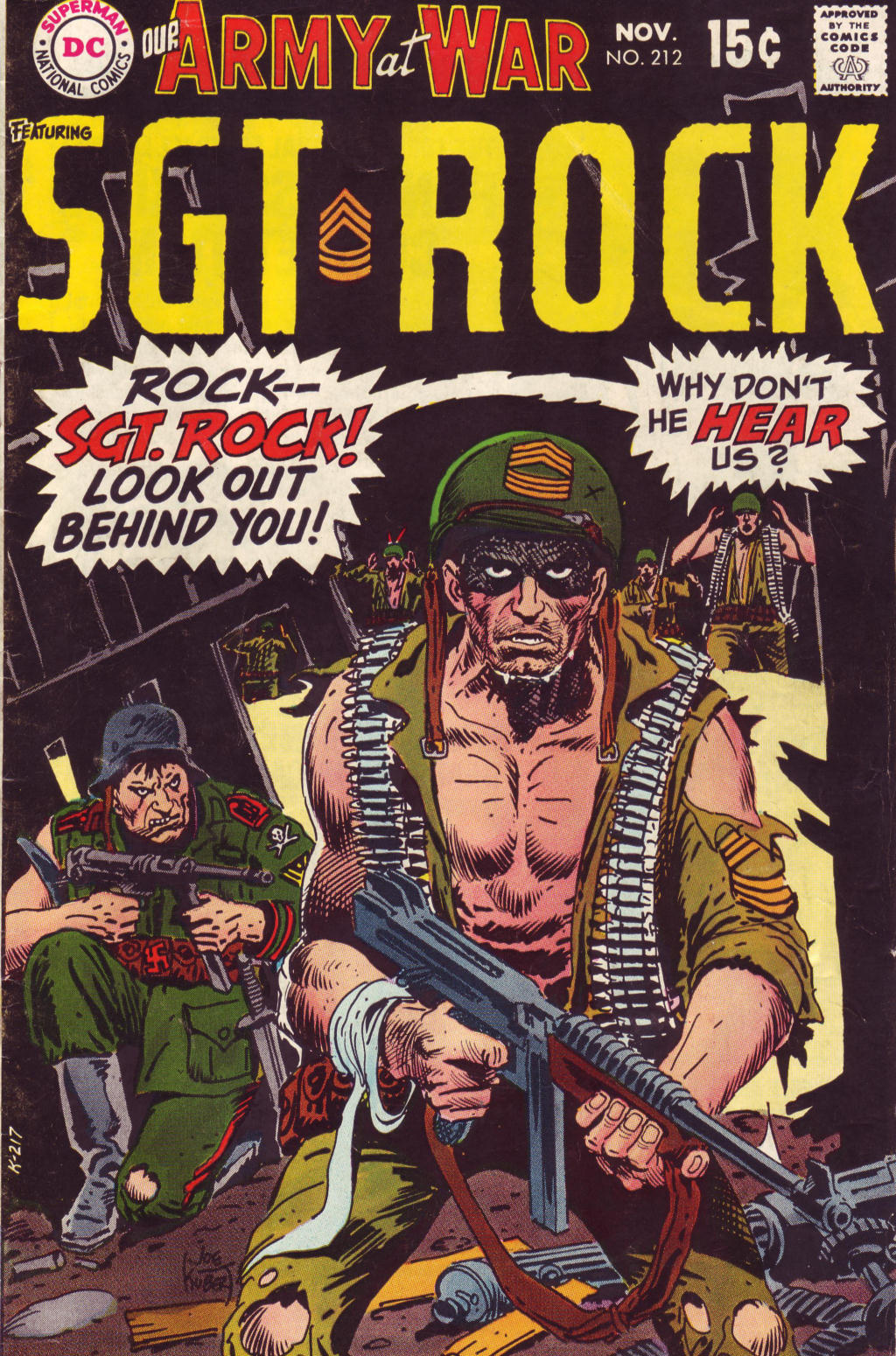 Read online Our Army at War (1952) comic -  Issue #212 - 1