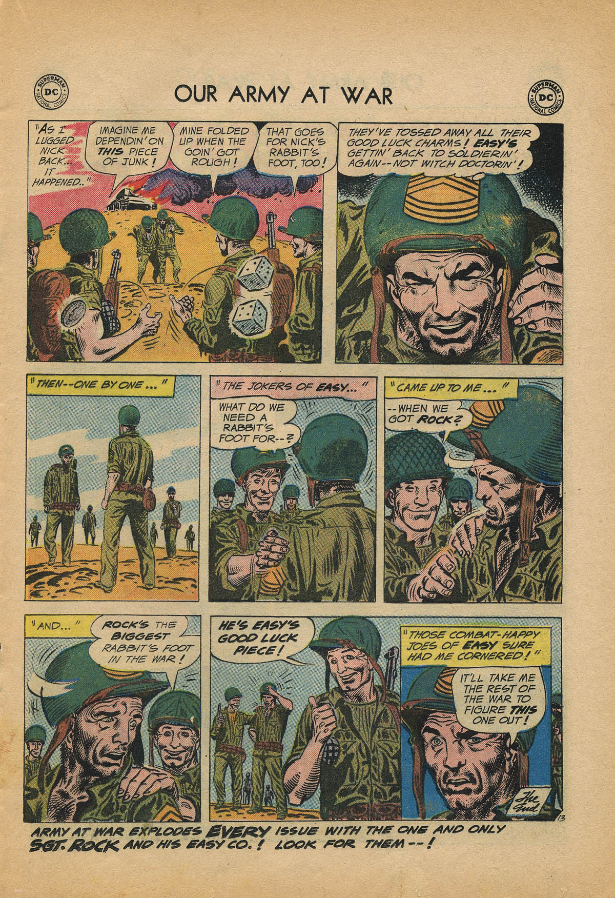 Read online Our Army at War (1952) comic -  Issue #92 - 17