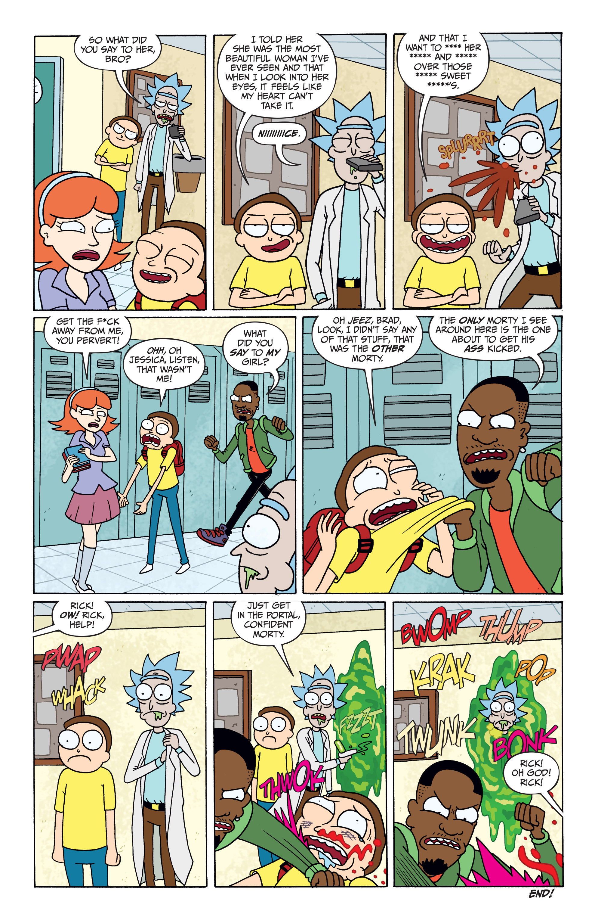 Read online Rick and Morty comic -  Issue #22 - 24