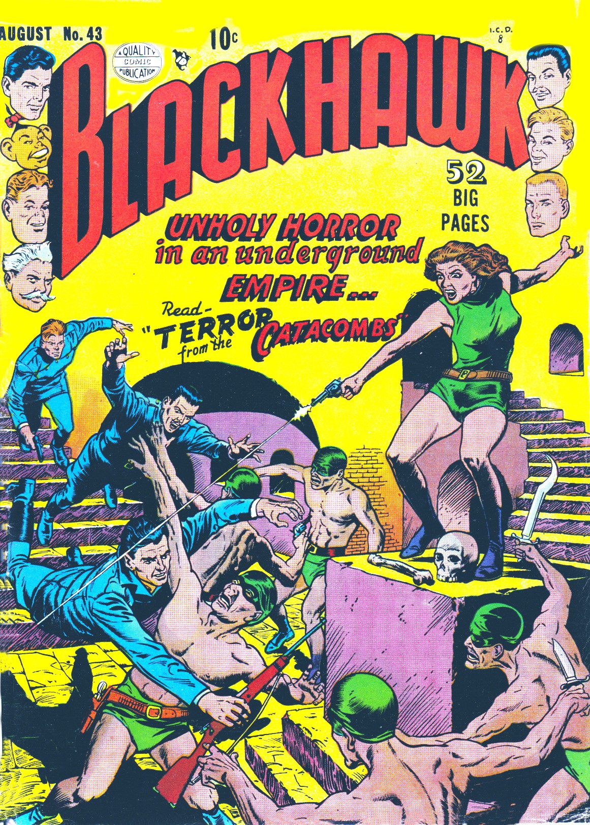 Read online Blackhawk (1957) comic -  Issue #43 - 1