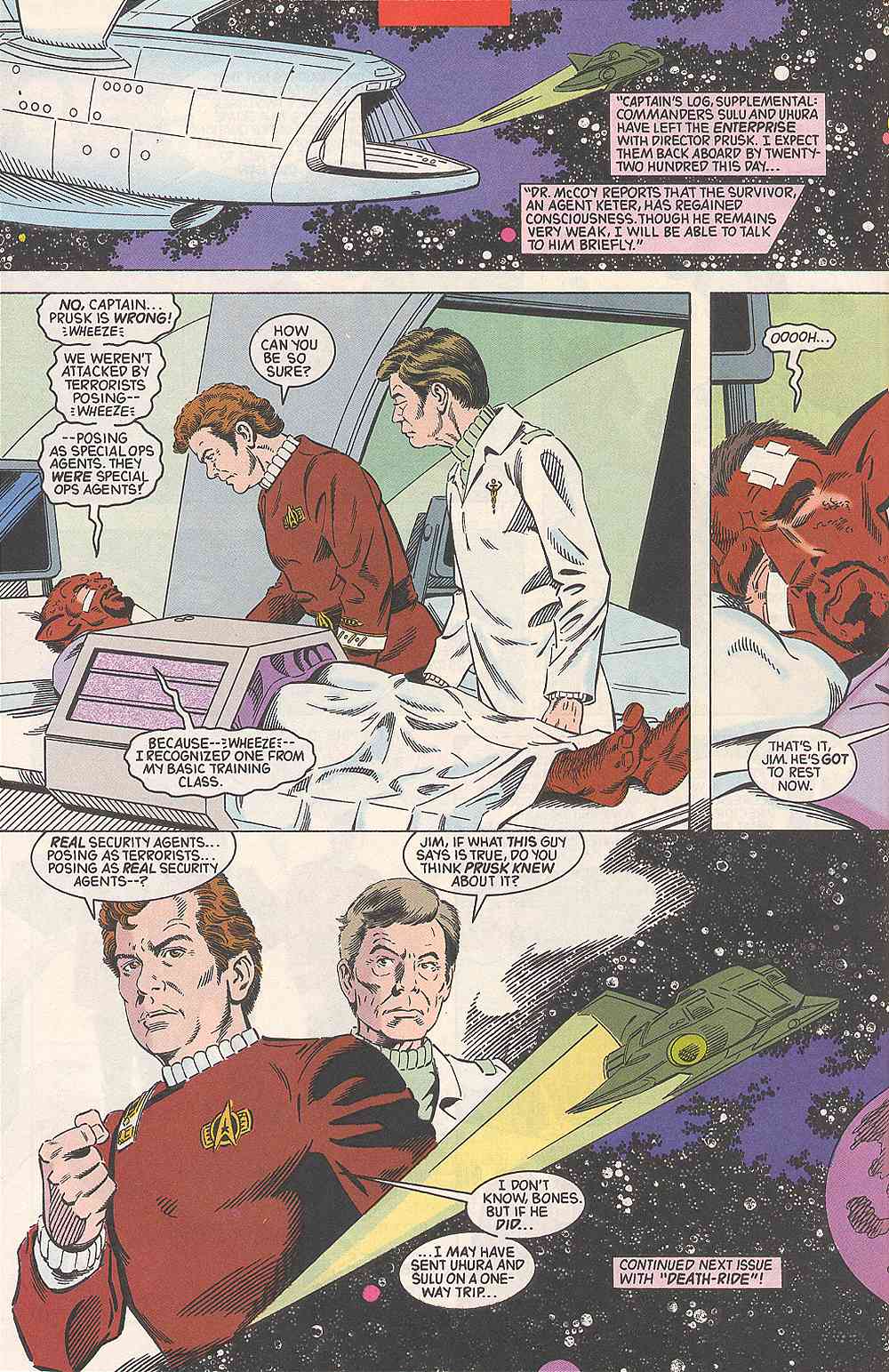 Read online Star Trek (1989) comic -  Issue #30 - 30