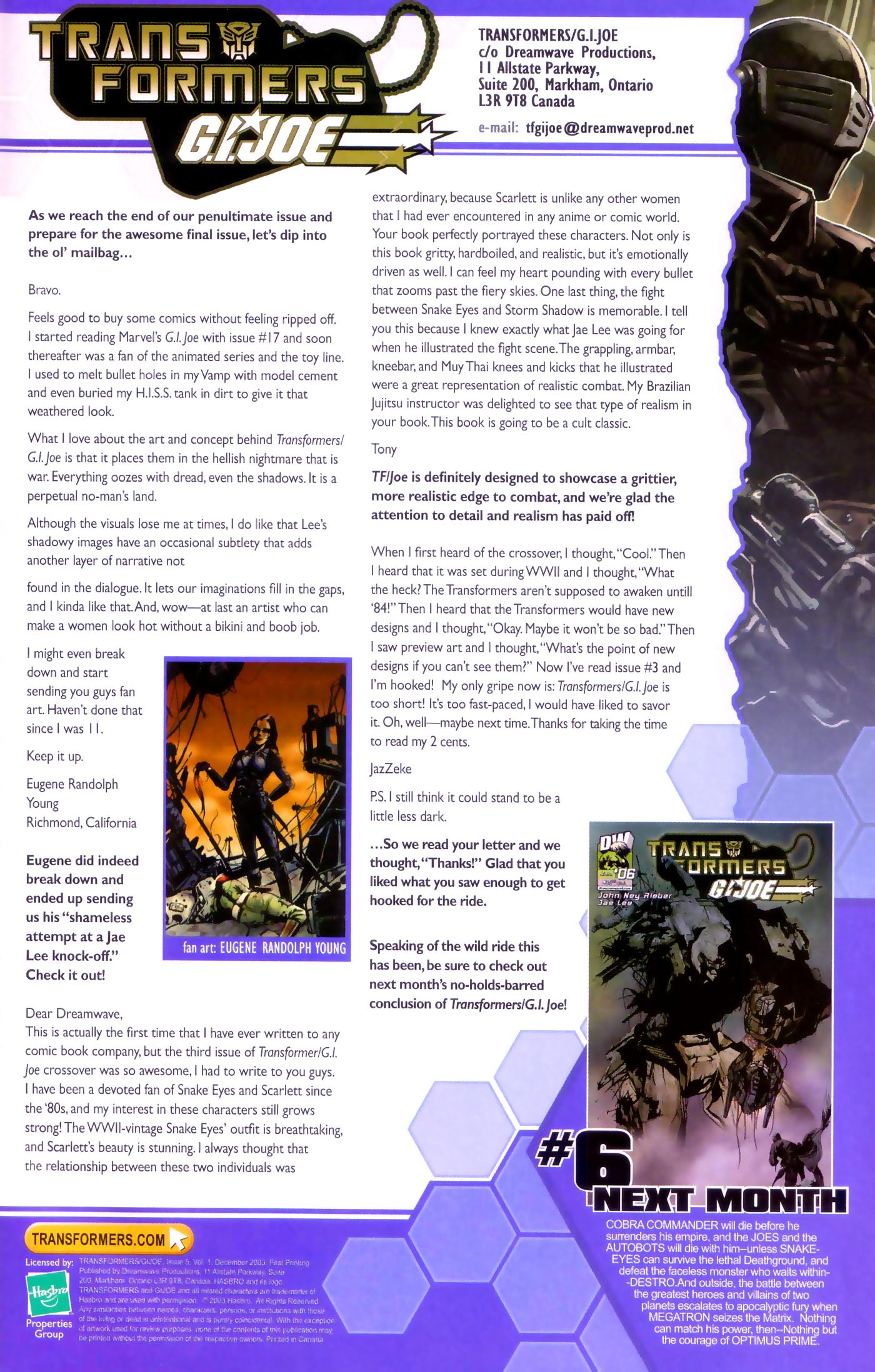 Read online Transformers/G.I. Joe comic -  Issue #5 - 23