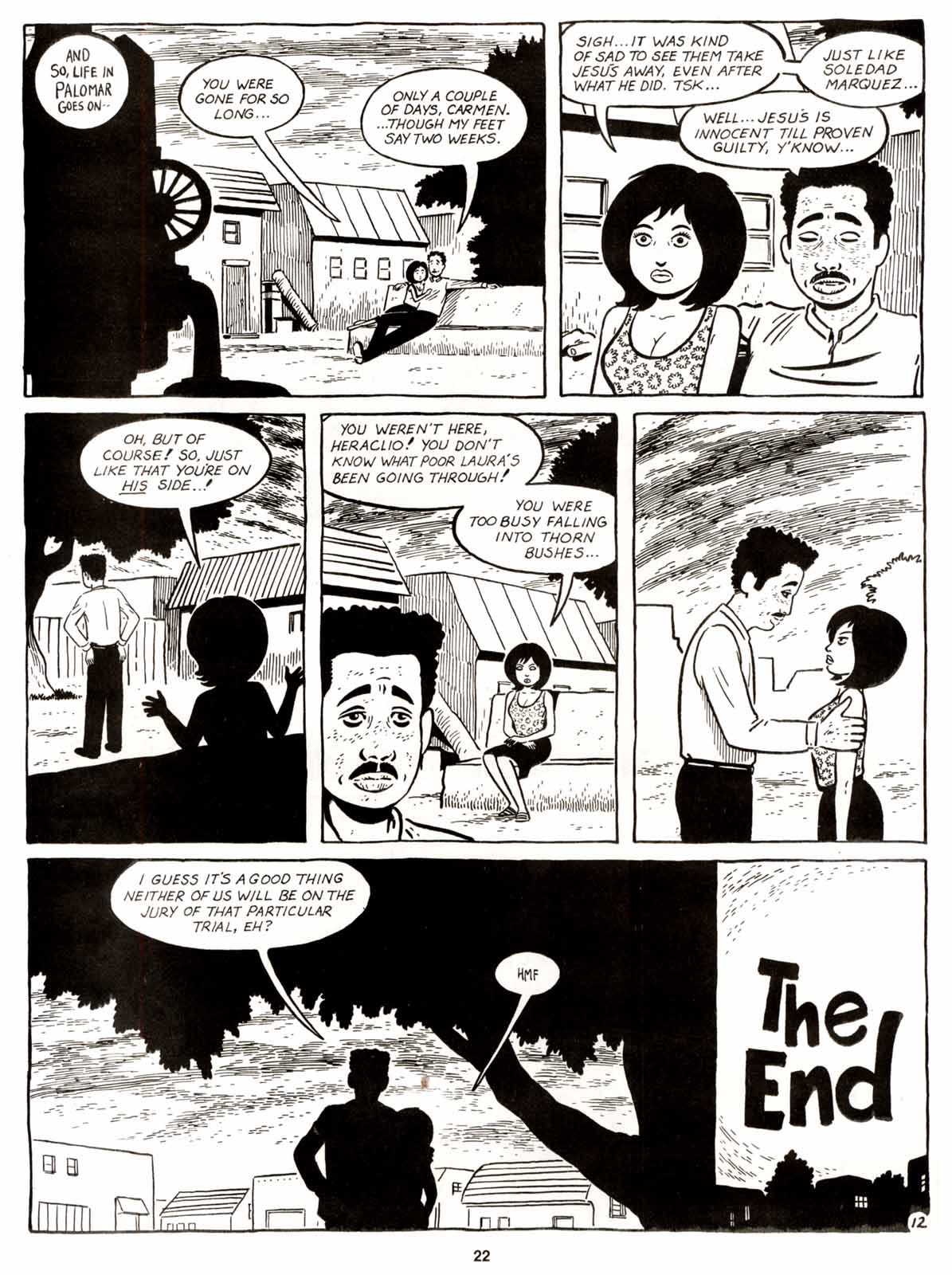 Read online Love and Rockets (1982) comic -  Issue #9 - 24