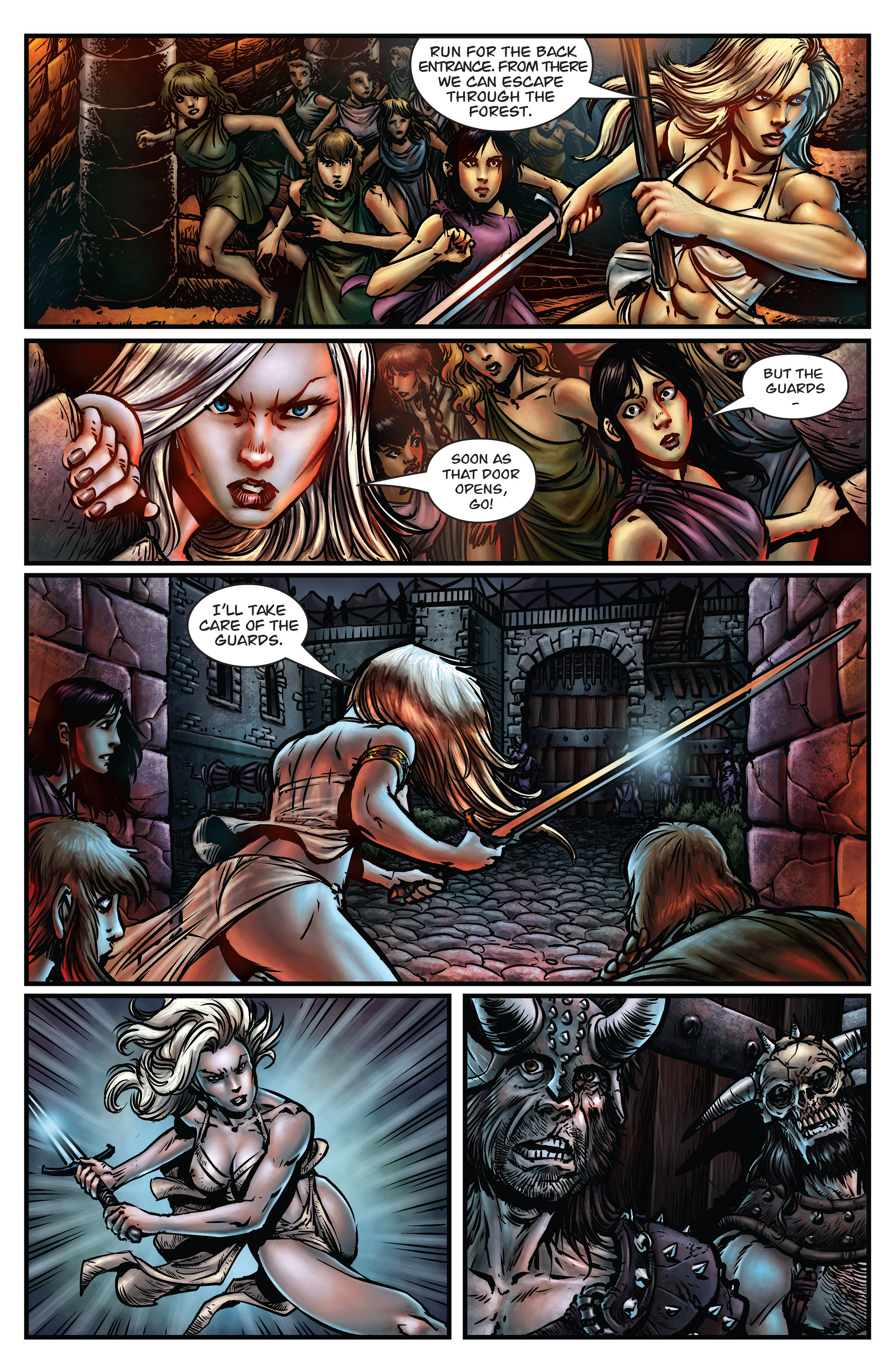 Read online Arhian: Head Huntress comic -  Issue #3 - 14