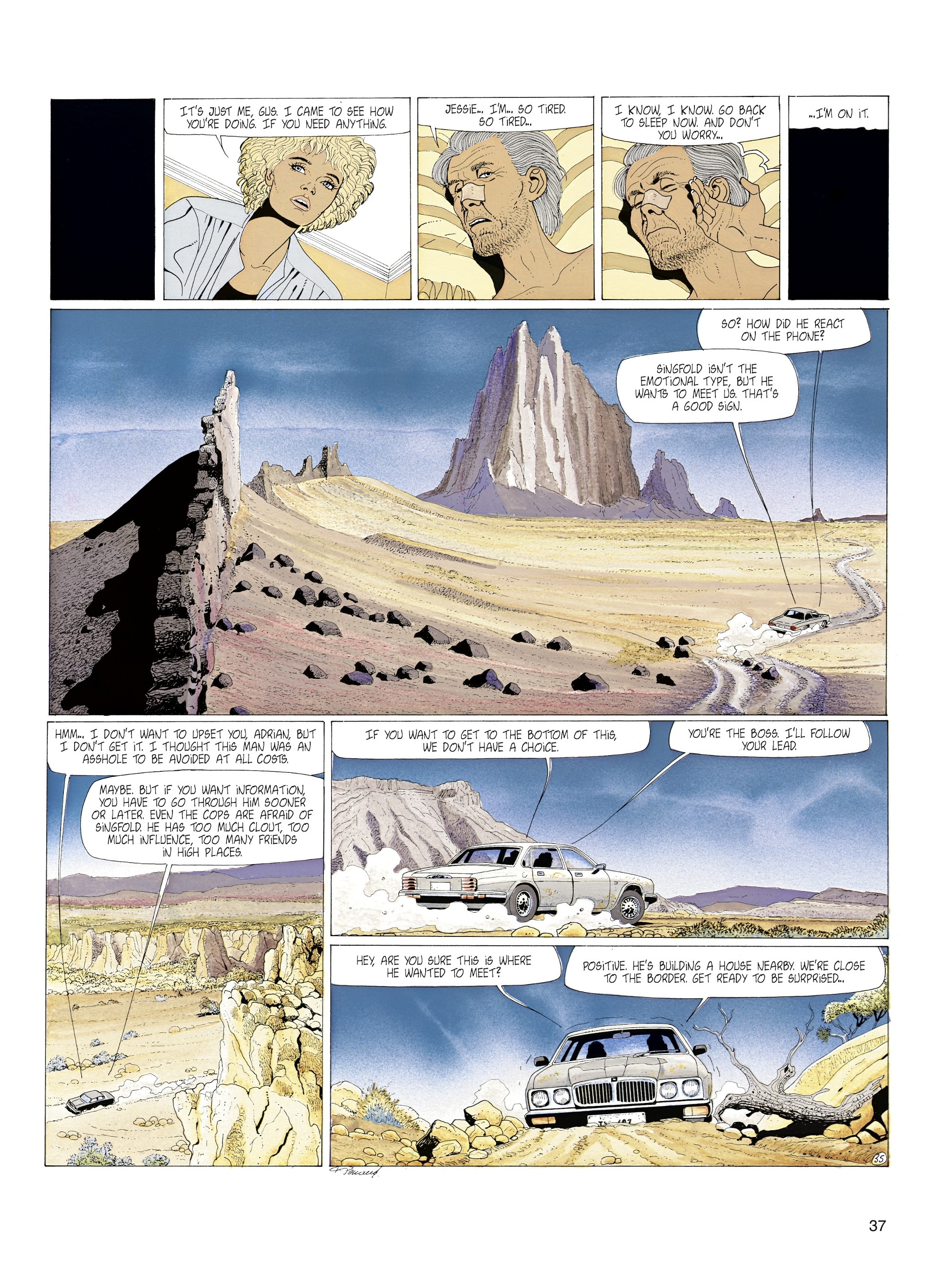 Read online Jessica Blandy comic -  Issue #5 - 39