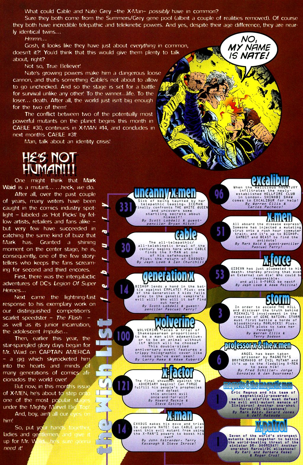 Read online Generation X comic -  Issue #14 - 23