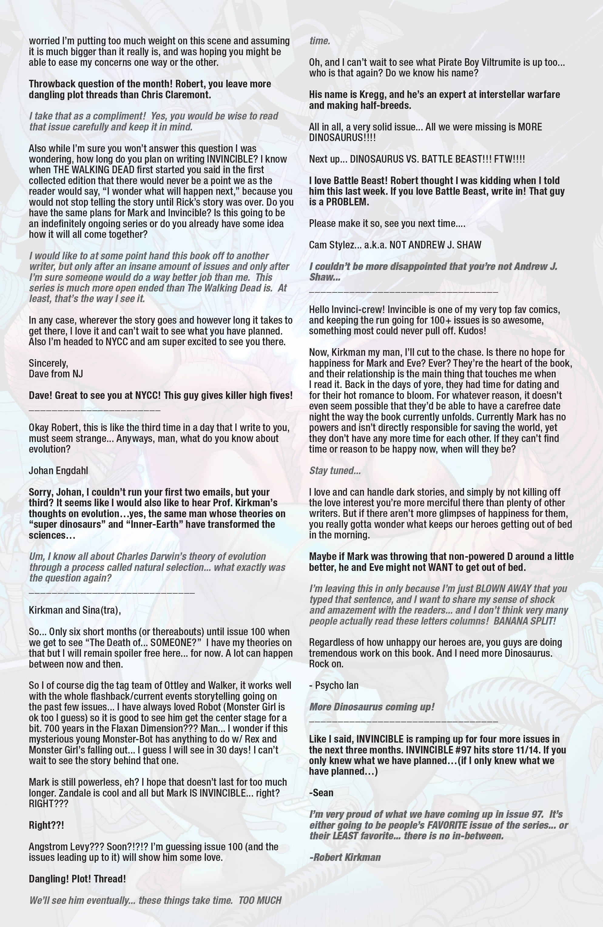 Read online Invincible comic - Issue #96