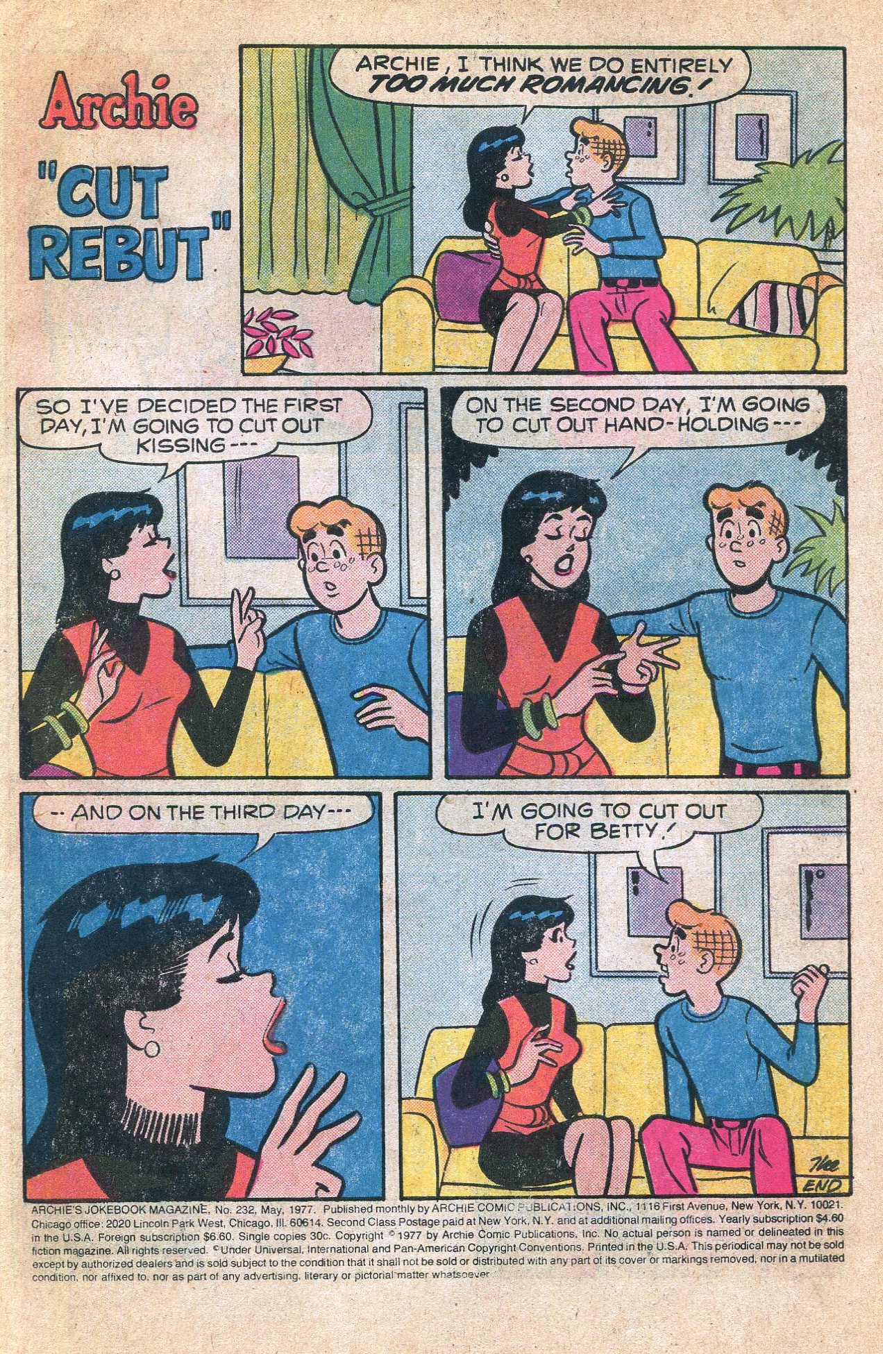 Read online Archie's Joke Book Magazine comic -  Issue #232 - 3