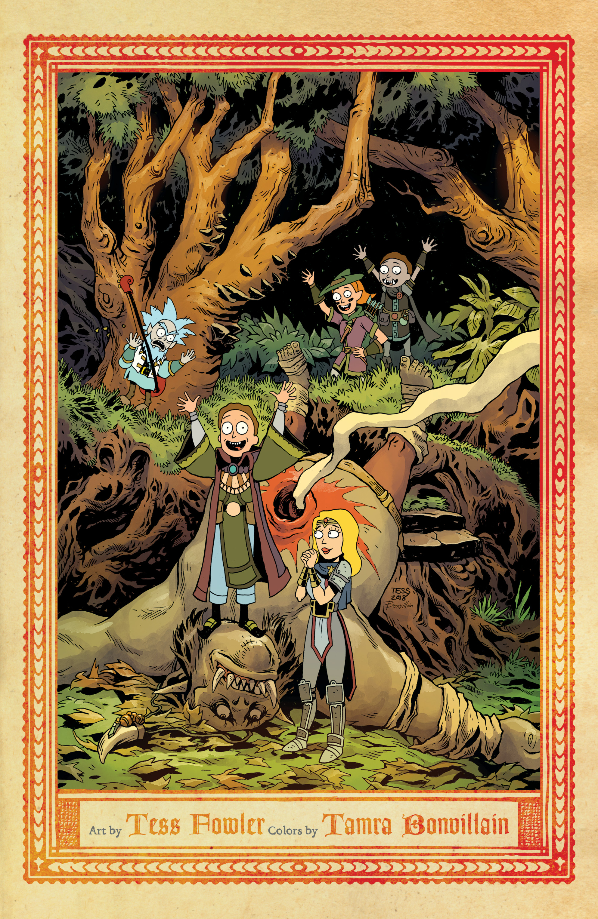 Read online Rick and Morty vs Dungeons & Dragons comic -  Issue # _TPB - 120