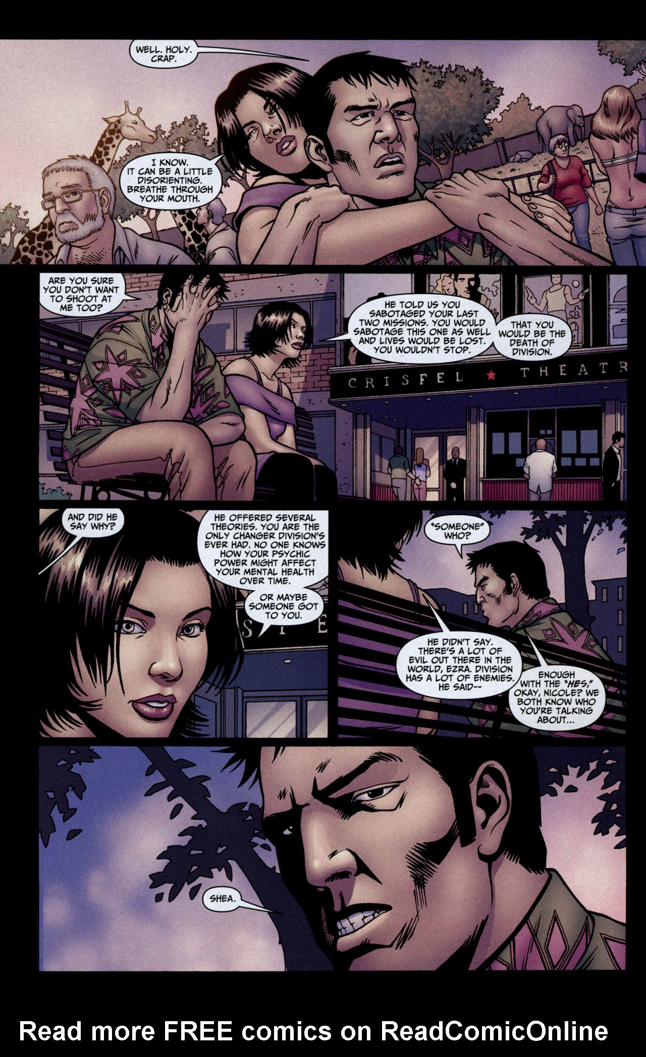 Read online Push comic -  Issue #3 - 8