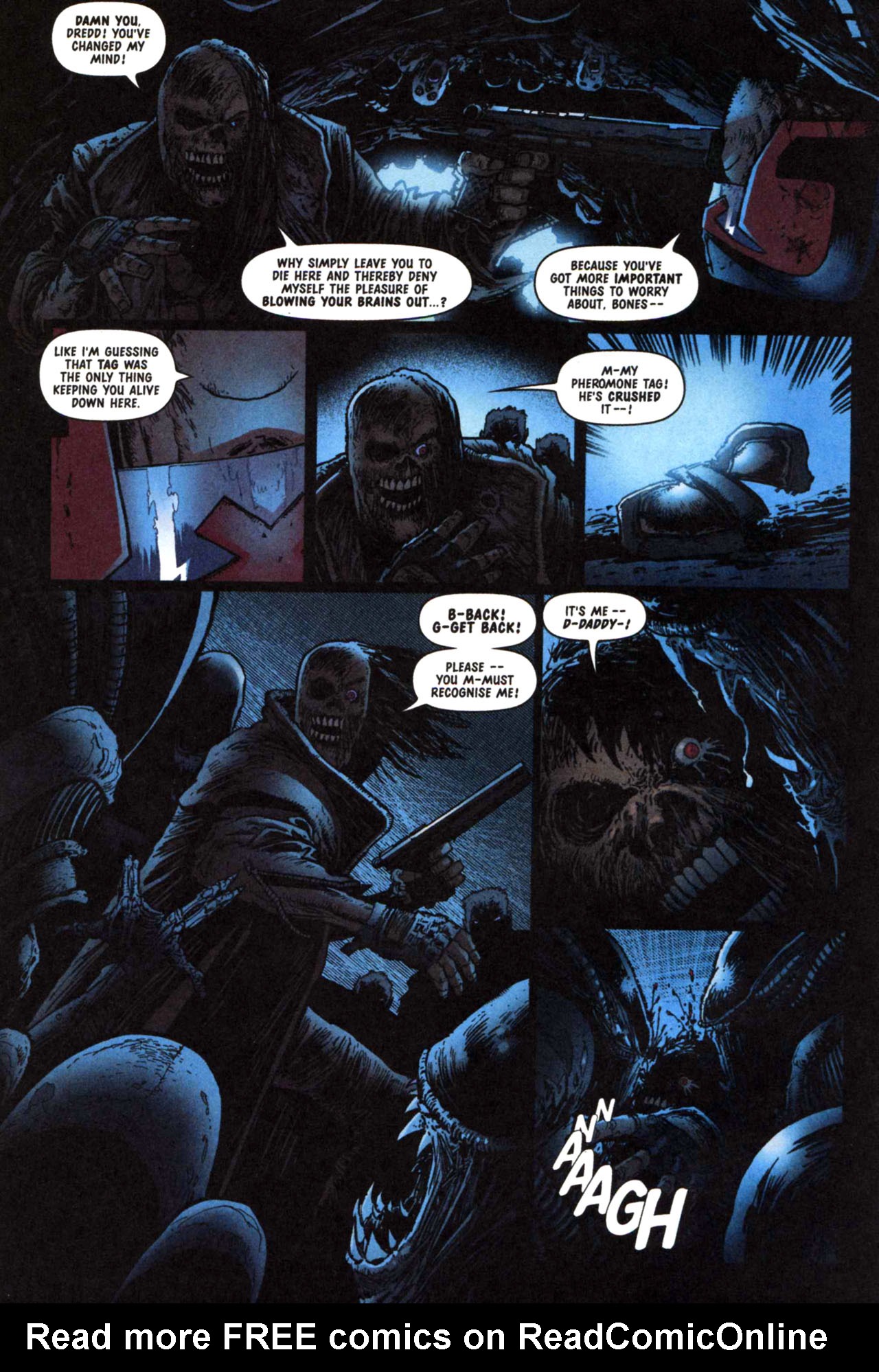 Read online Judge Dredd Vs. Aliens:  Incubus comic -  Issue #4 - 8