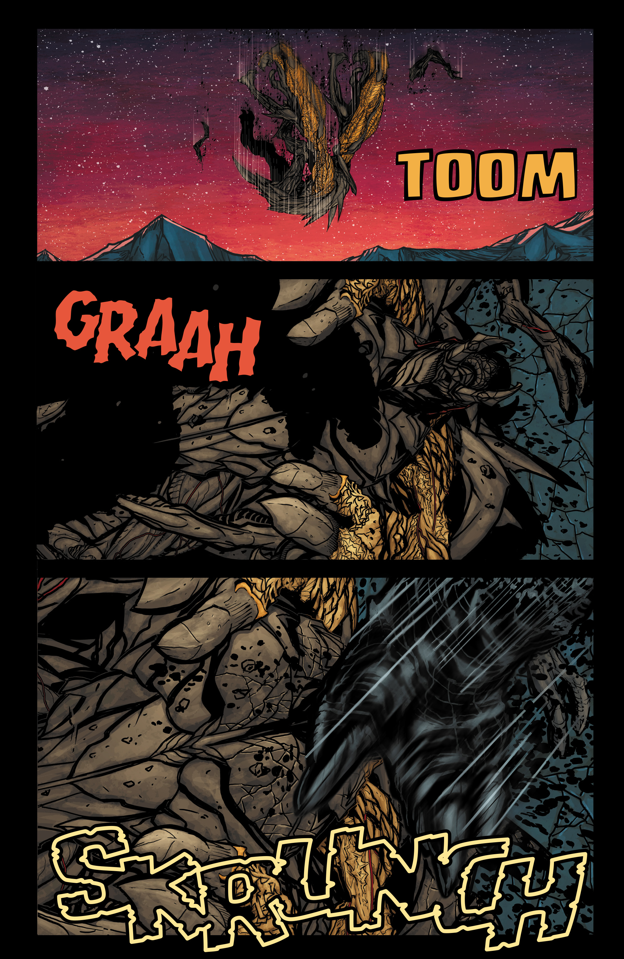 Read online Godzilla: Aftershock comic -  Issue # TPB - 100