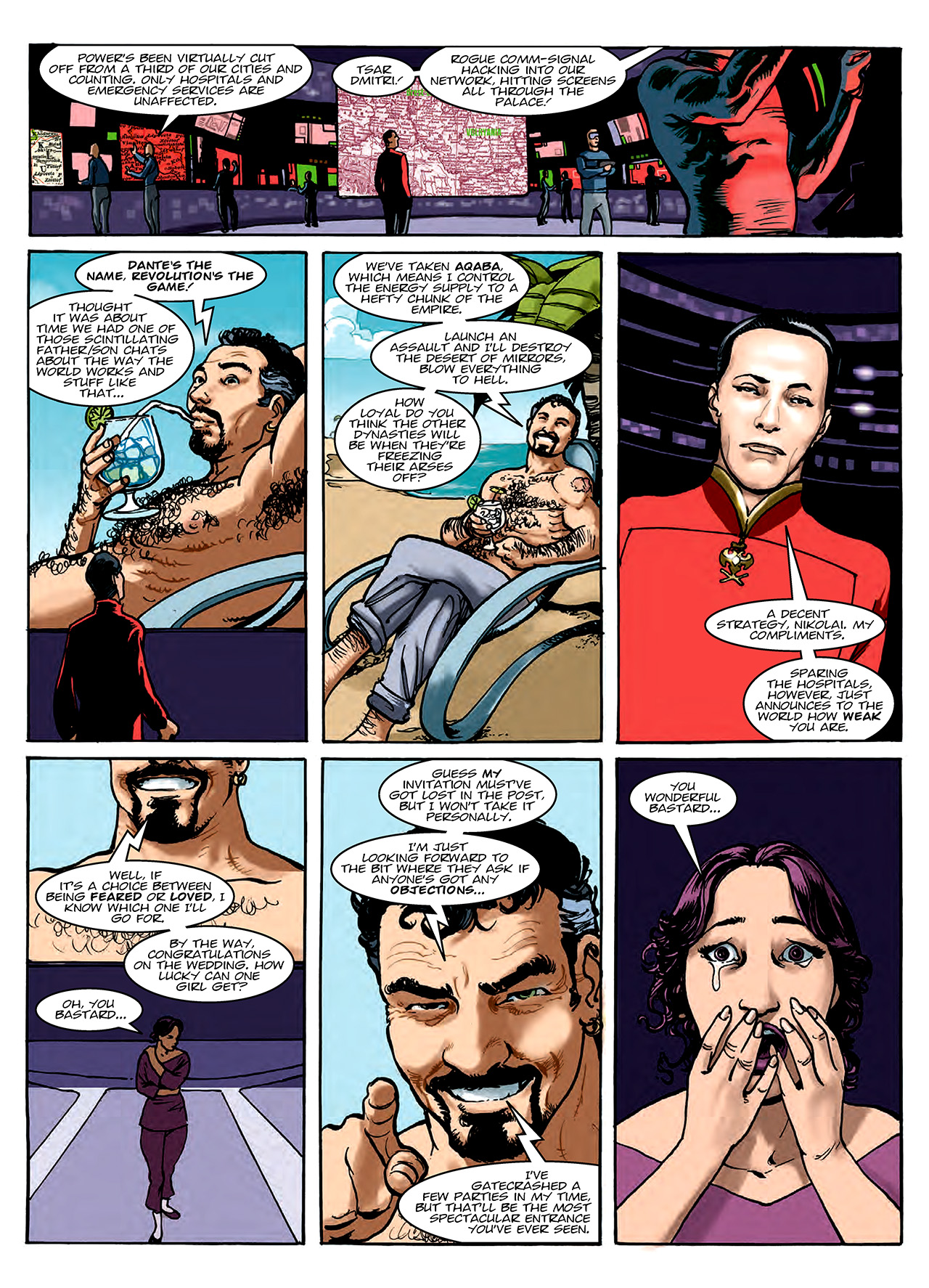 Read online Nikolai Dante comic -  Issue # TPB 11 - 35