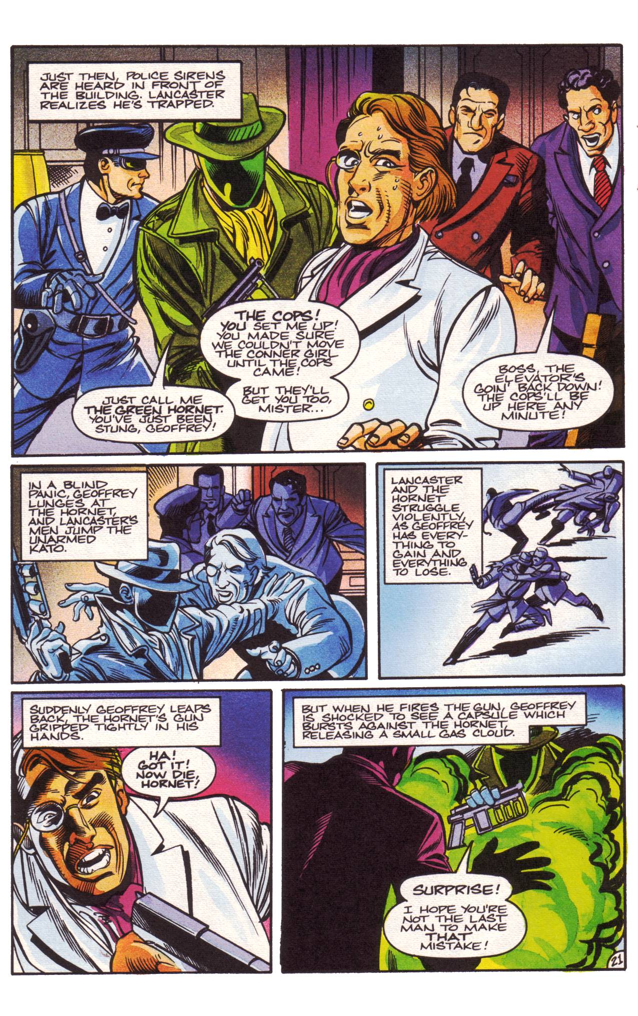 Read online Tales of the Green Hornet (1991) comic -  Issue #2 - 22