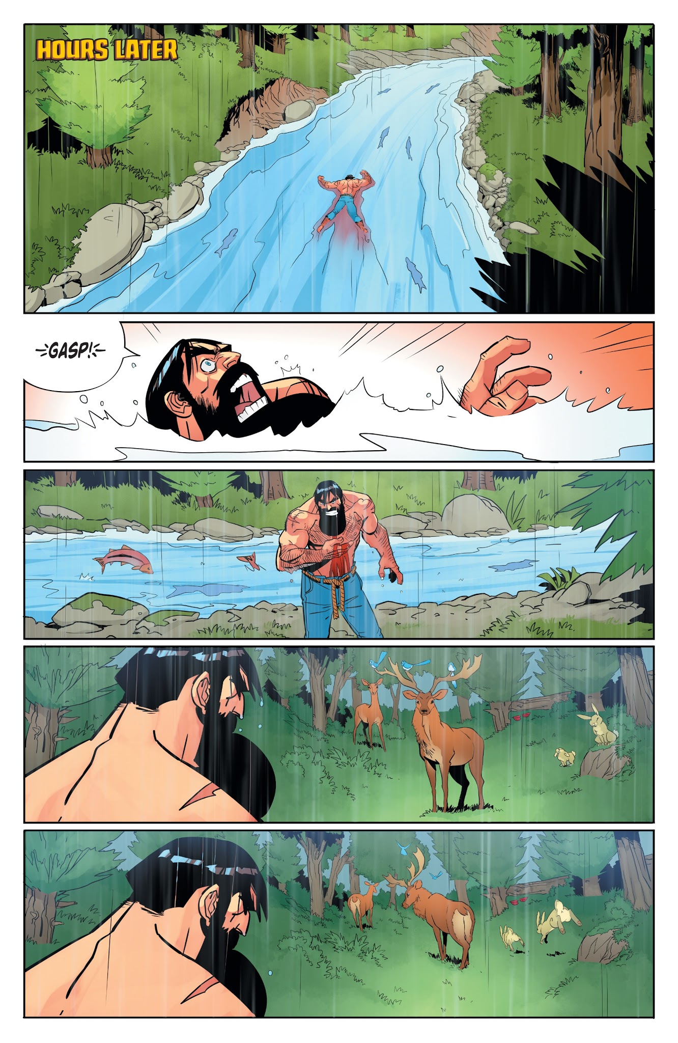 Read online Shirtless Bear-Fighter! comic -  Issue #3 - 24