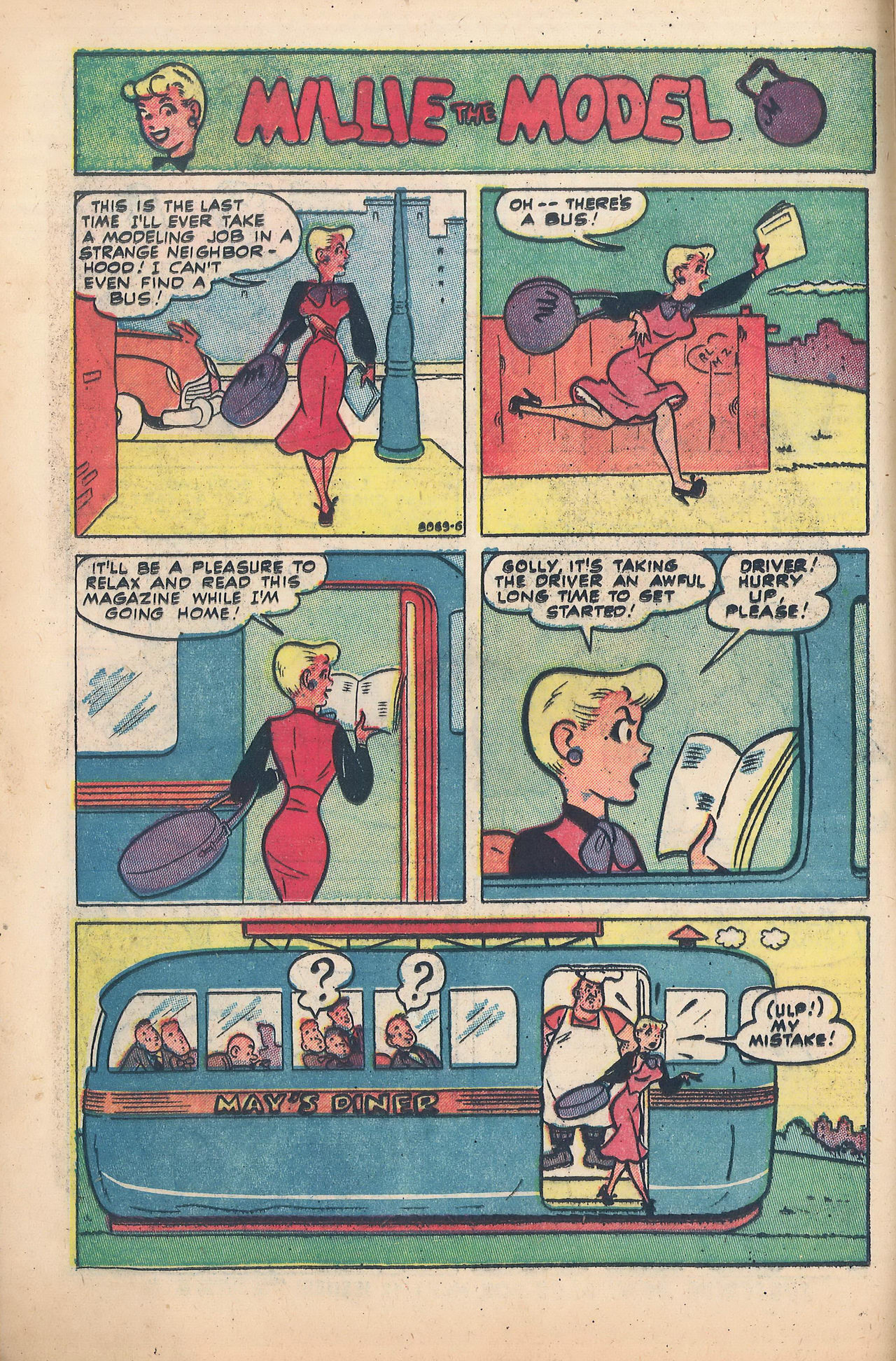 Read online Millie the Model comic -  Issue #29 - 16