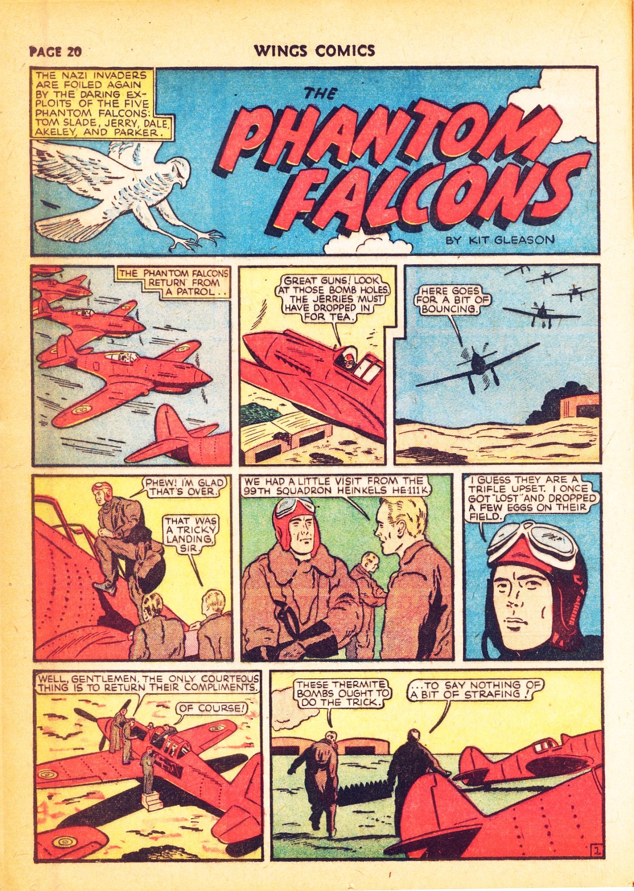 Read online Wings Comics comic -  Issue #4 - 22