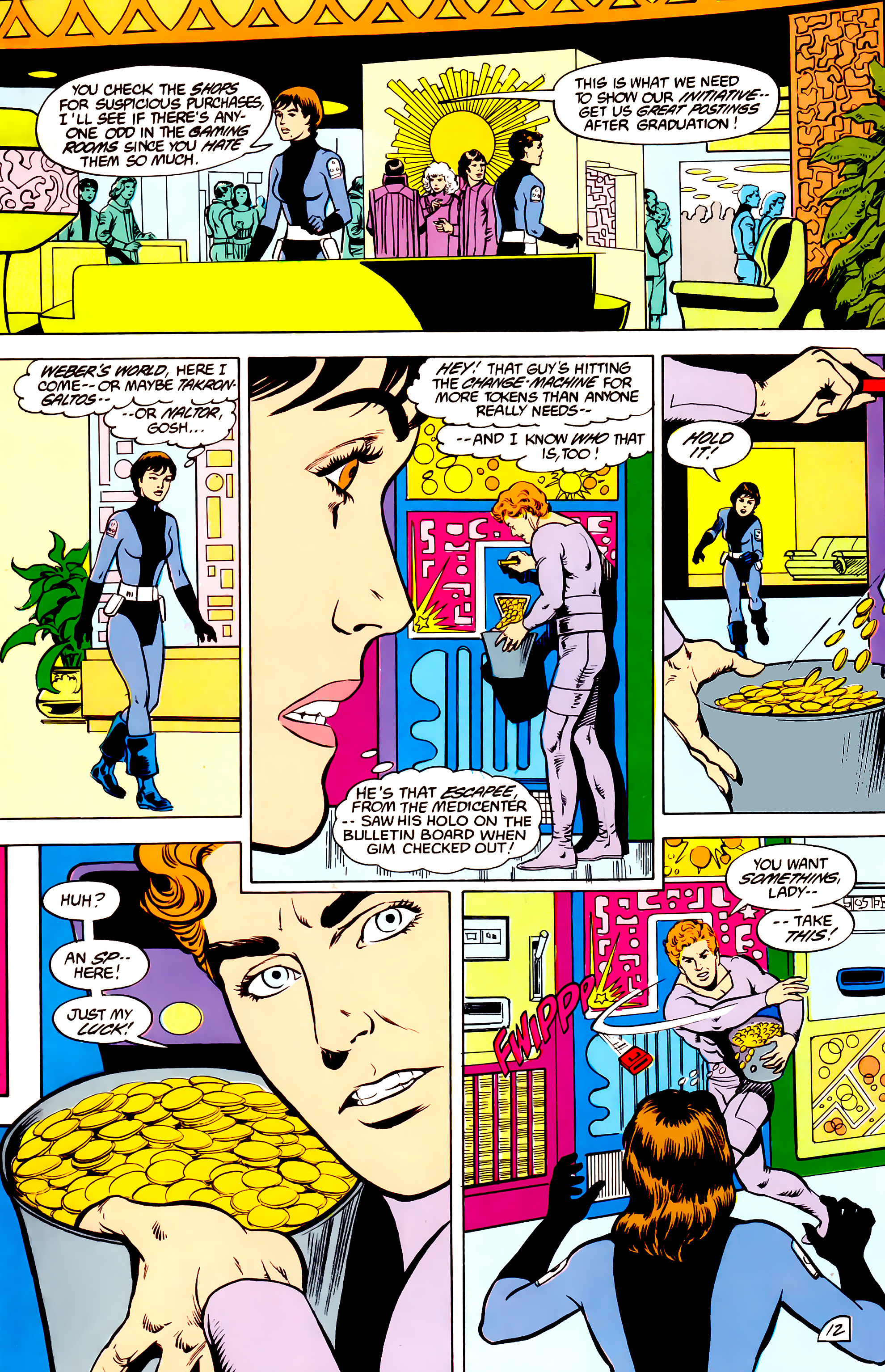 Legion of Super-Heroes (1984) 39 Page 12