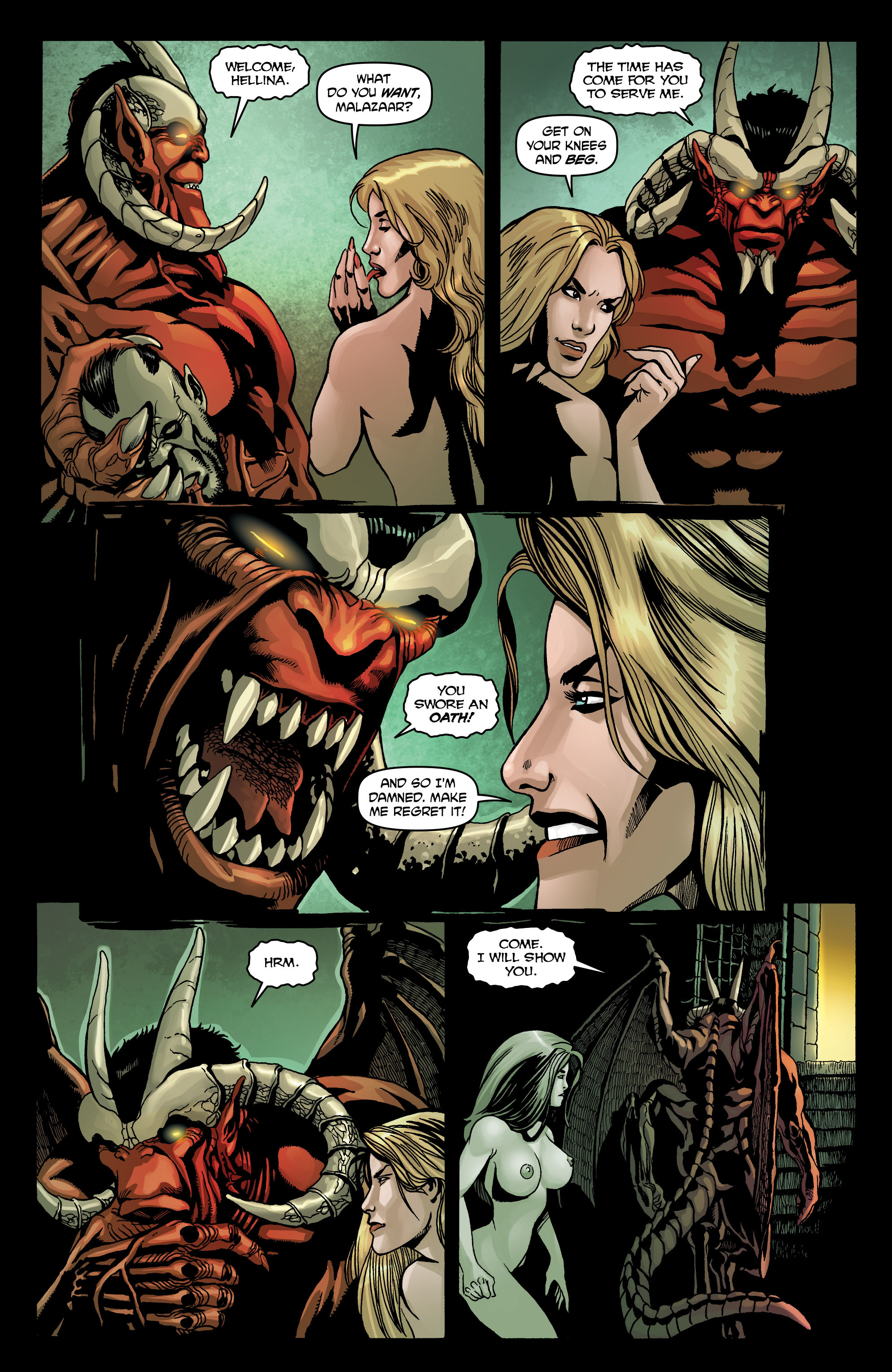 Read online Hellina: Scythe comic -  Issue #3 - 24