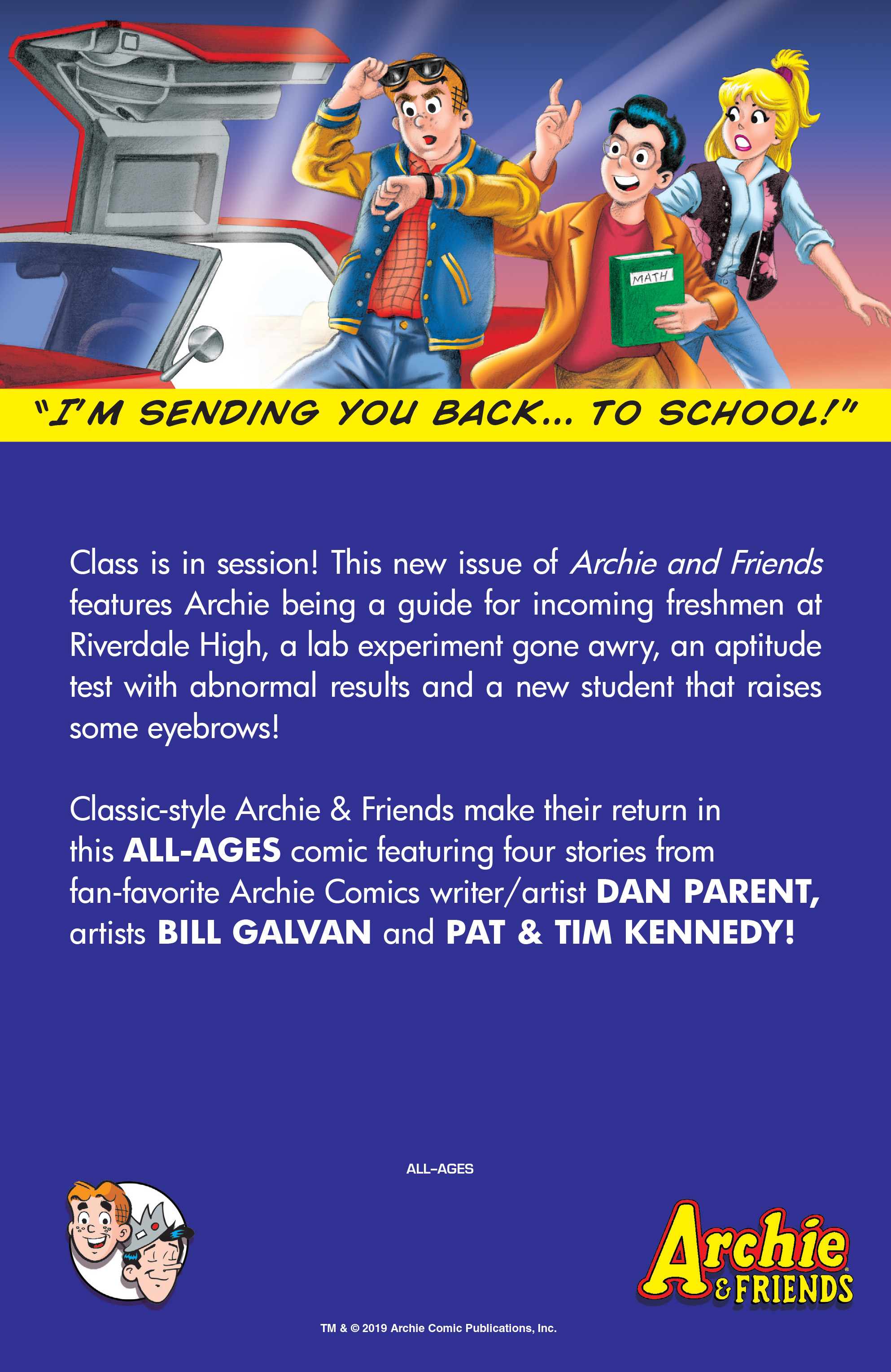 Read online Archie & Friends: Back to School comic -  Issue # Full - 24