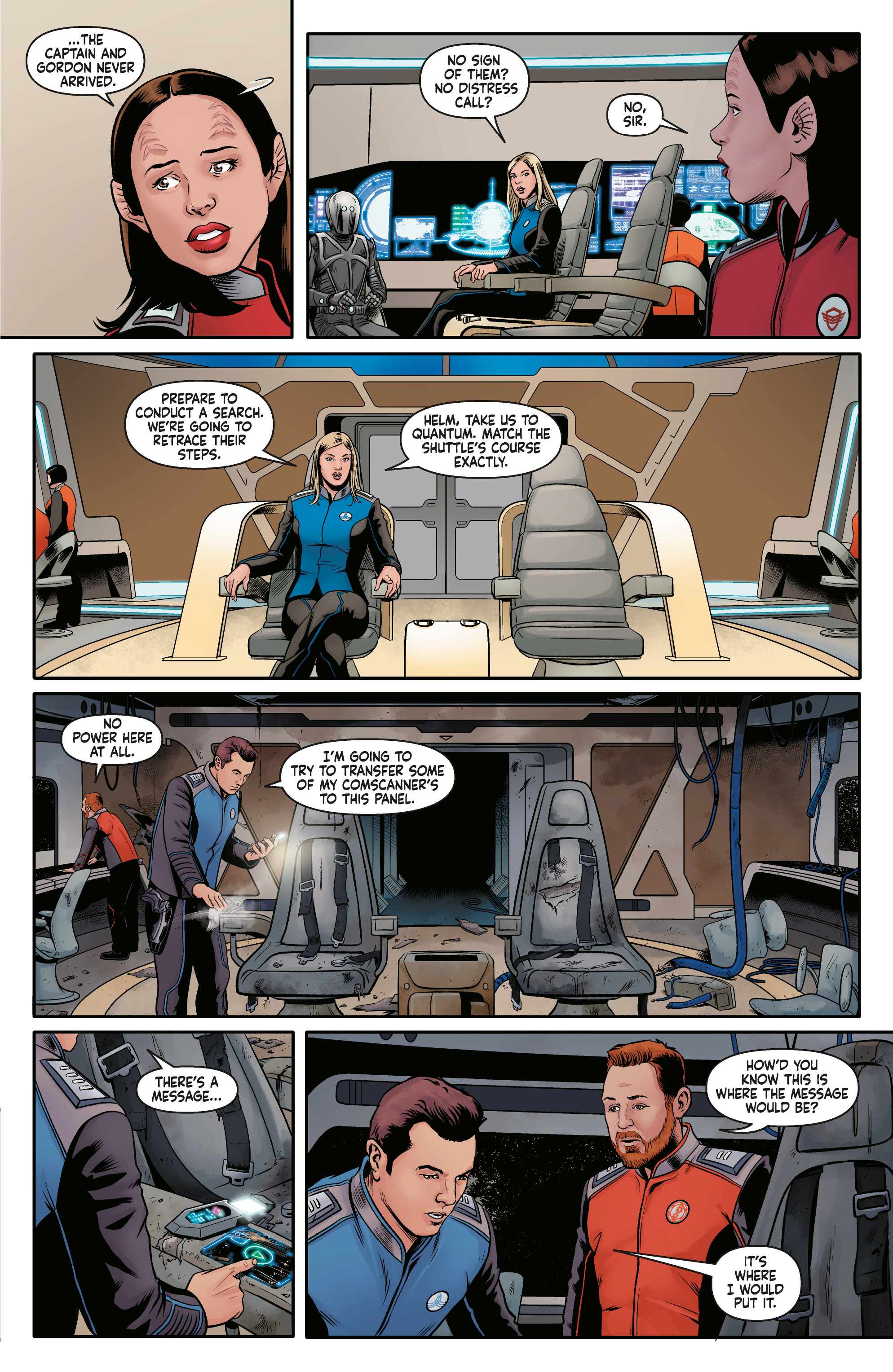 Read online The Orville comic -  Issue #2 - 10