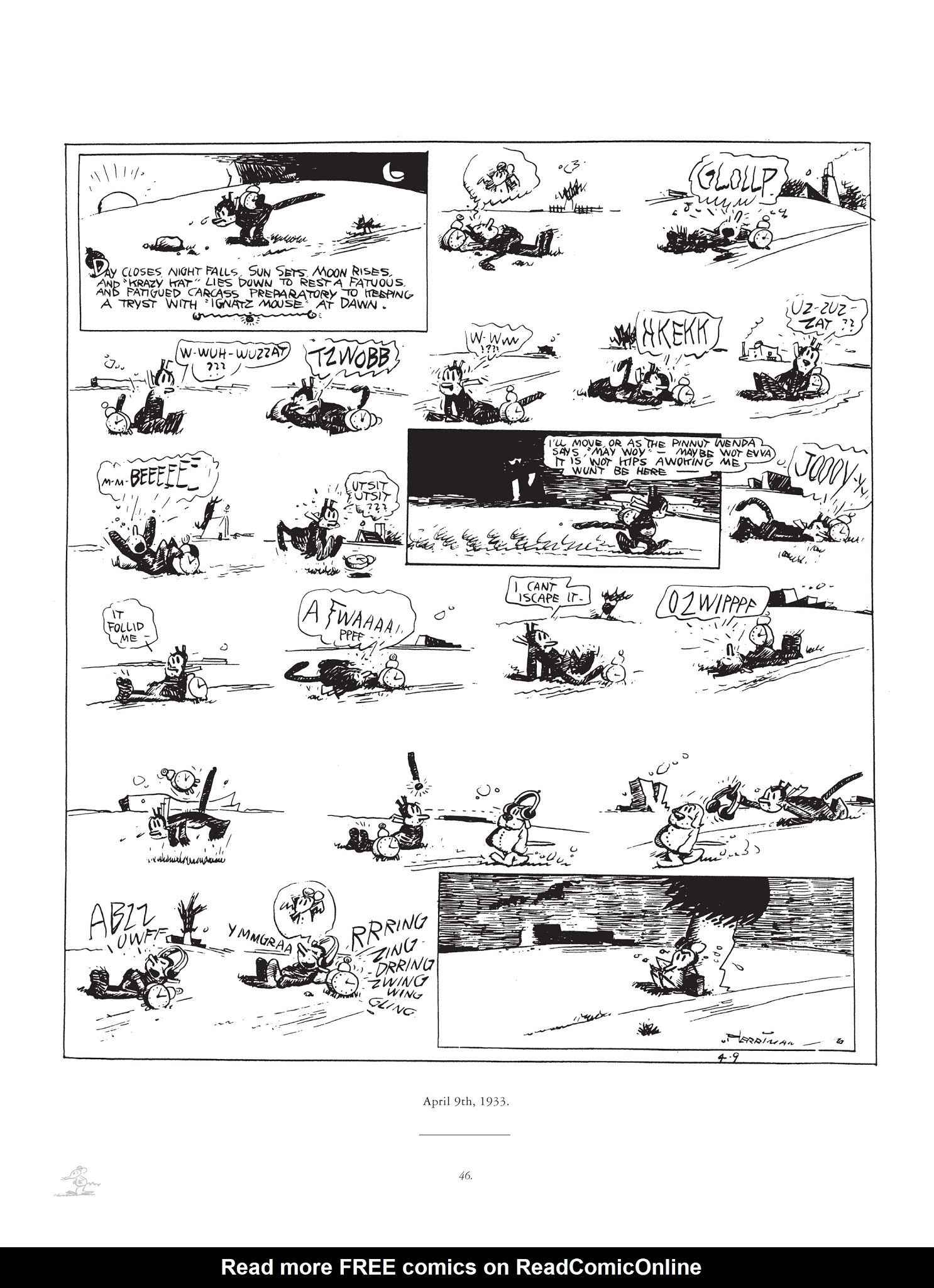 Read online Krazy & Ignatz comic -  Issue # TPB 8 - 45
