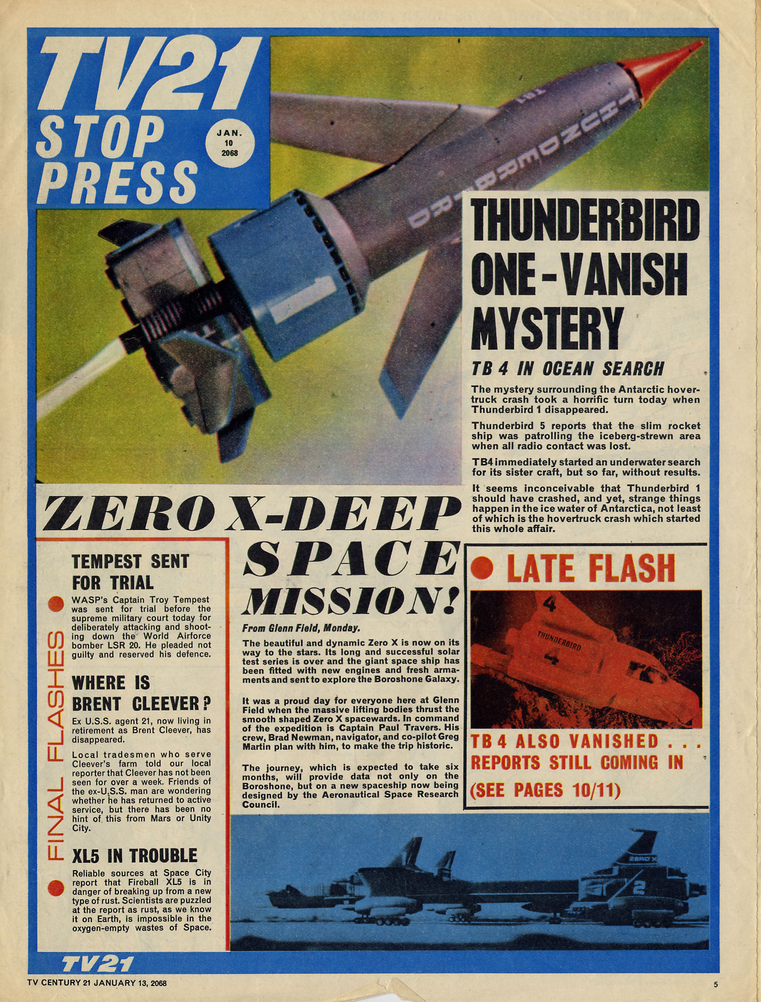 Read online TV Century 21 (TV 21) comic -  Issue #156 - 5
