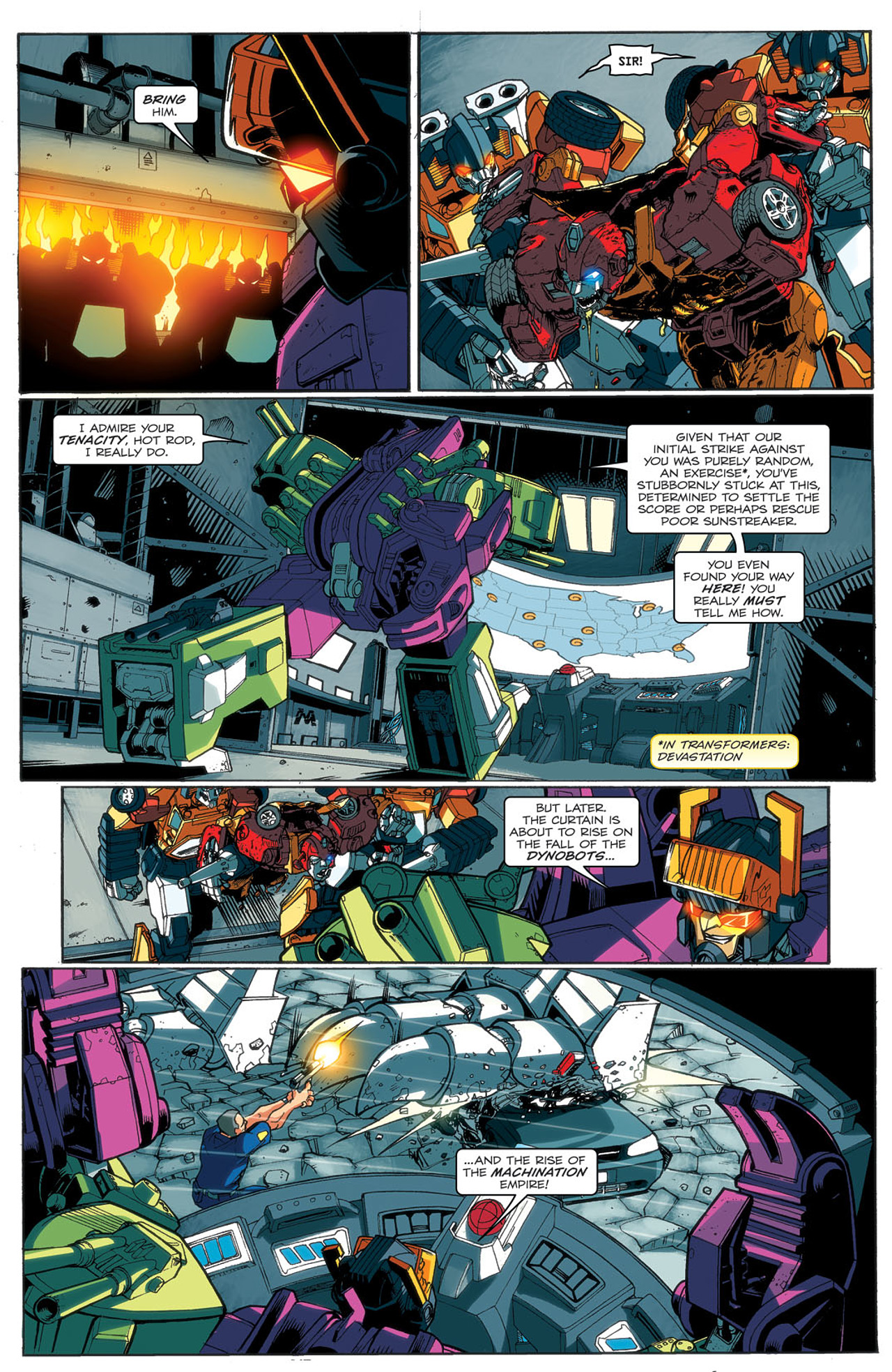 Read online The Transformers: Maximum Dinobots comic -  Issue #2 - 7