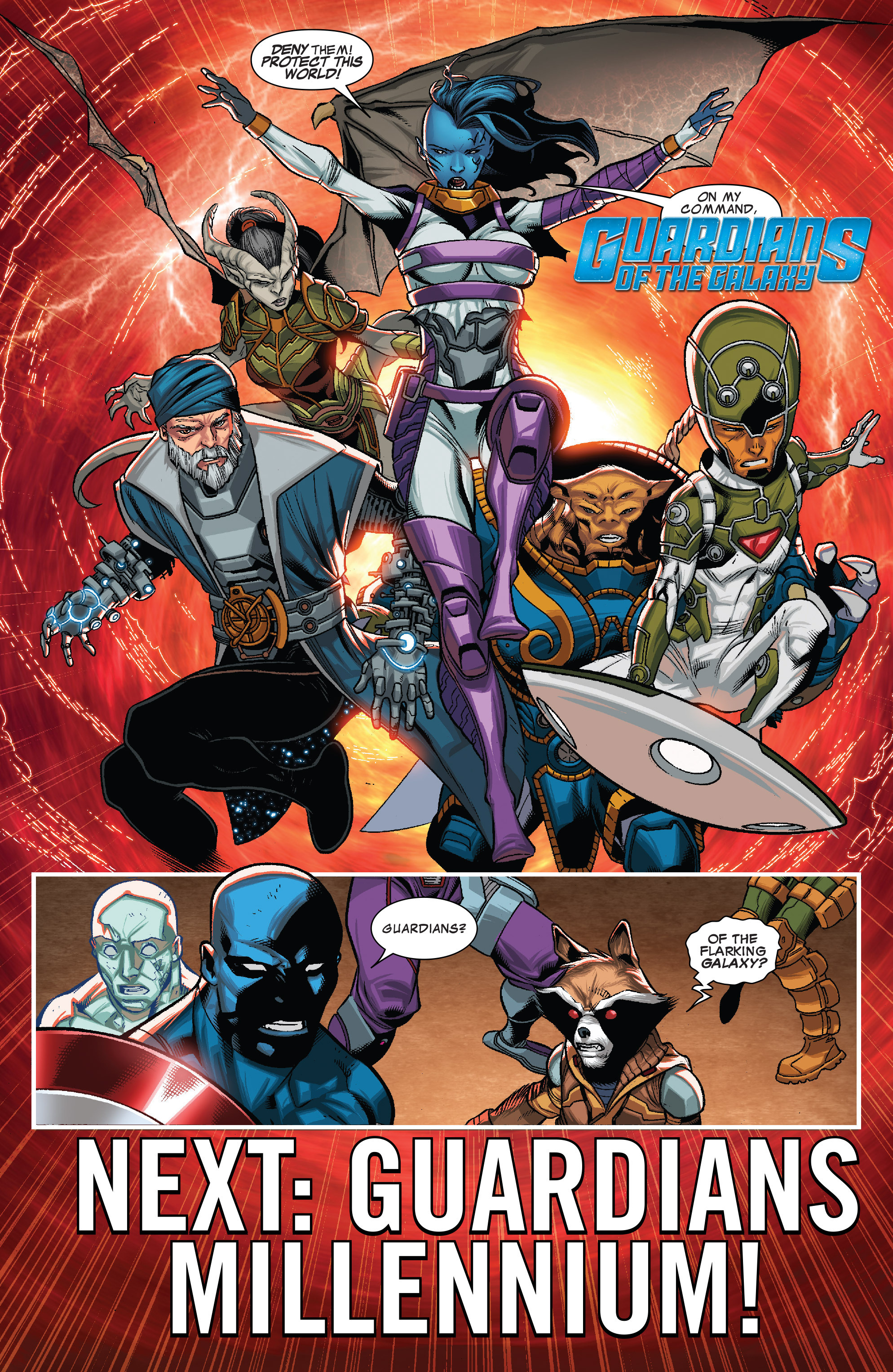 Read online Guardians of Infinity comic -  Issue #1 - 16