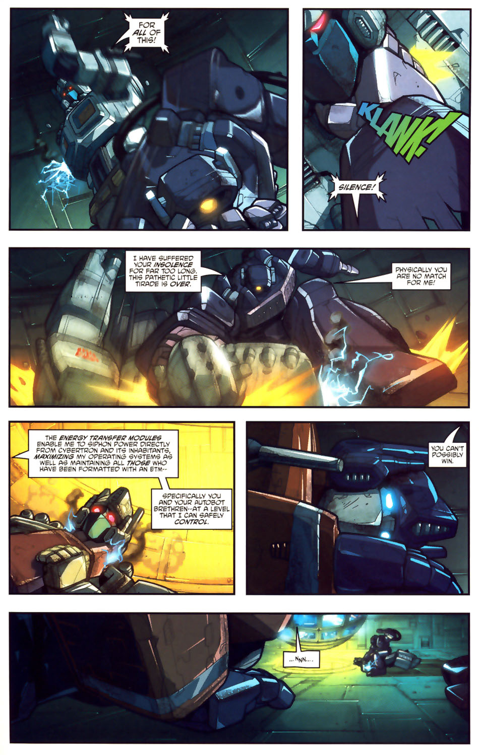 Read online Transformers: Generation 1 (2003) comic -  Issue #6 - 19
