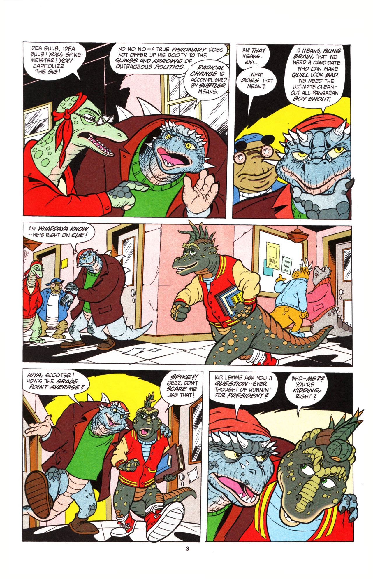 Read online Dinosaurs comic -  Issue #1 - 5