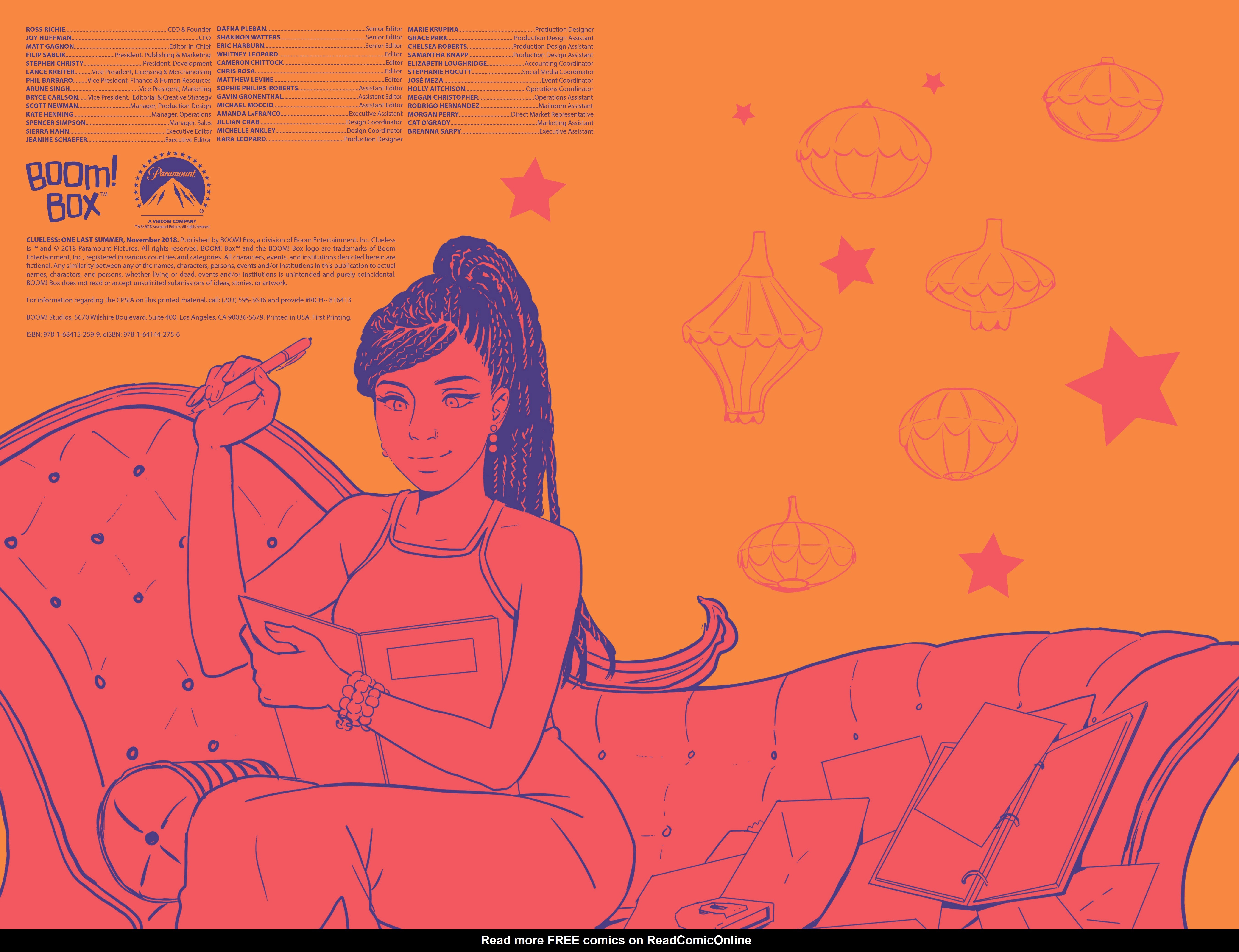 Read online Clueless: One Last Summer comic -  Issue # TPB - 4